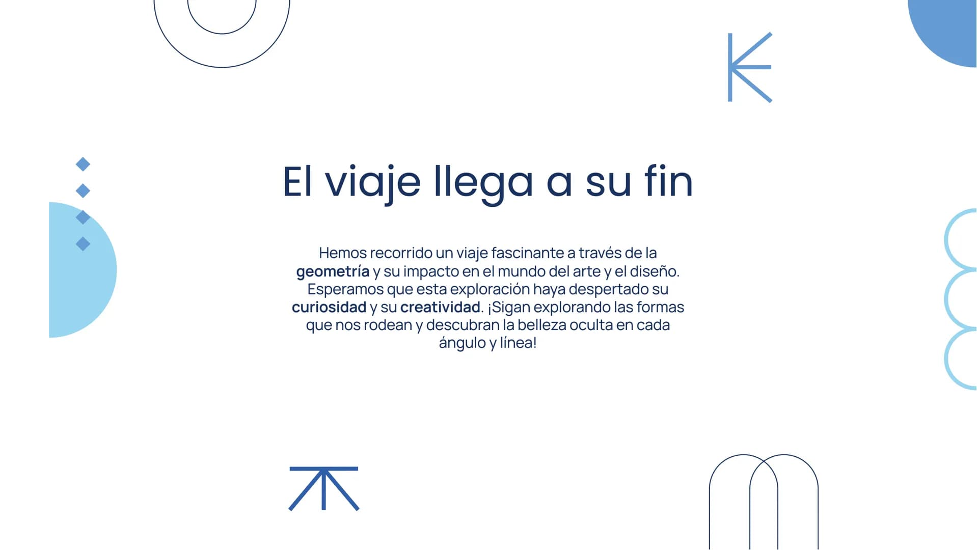 Explorando las
formas: Un viaje
creativo a través de
la Geometría # Bienvenidos al viaje
¡Prepárense para explorar las maravillas de la
geo