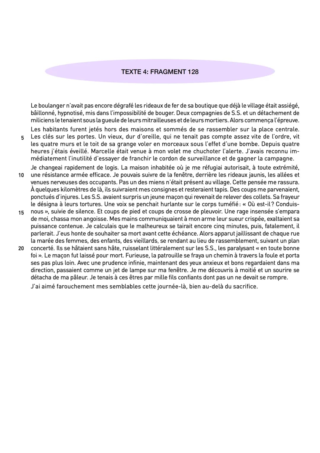 # SEQ 2: Les mémoires d'une âme
Objet d'étude: La poésie du XIXe et XXIe siècle
Fiche d'identité de l'œuvre
Titre: Feuillets d'Hypnos
Aut