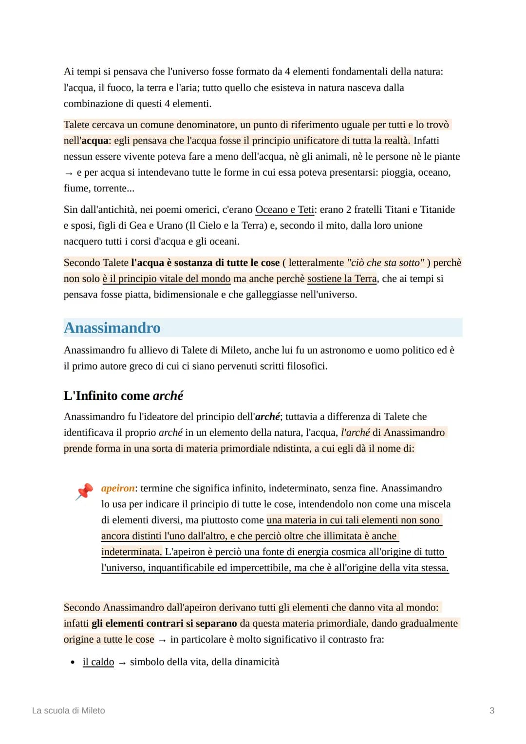 # La scuola di Mileto
## 1. I primi filosofi
Prima dei grandi filosofi esistevano i cosiddetti prefilosofi, uomini saggi contemporanei che