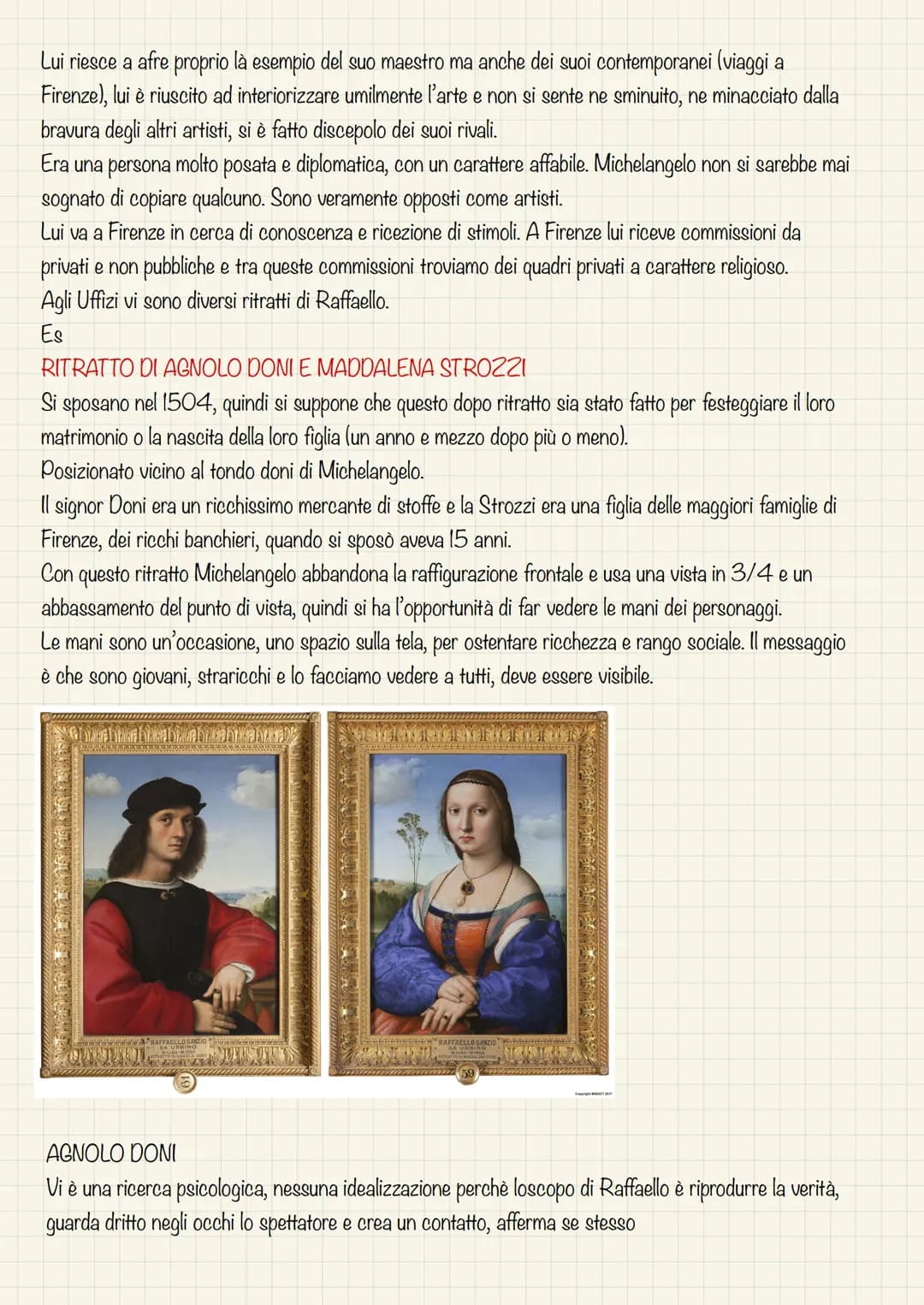 # RAFFAELLO # RAFFAELLO
Urbino 1483- Roma 1520
Con Raffaello concludiamo le tre più grandi personalità della storia dell'arte.
Era figlio d