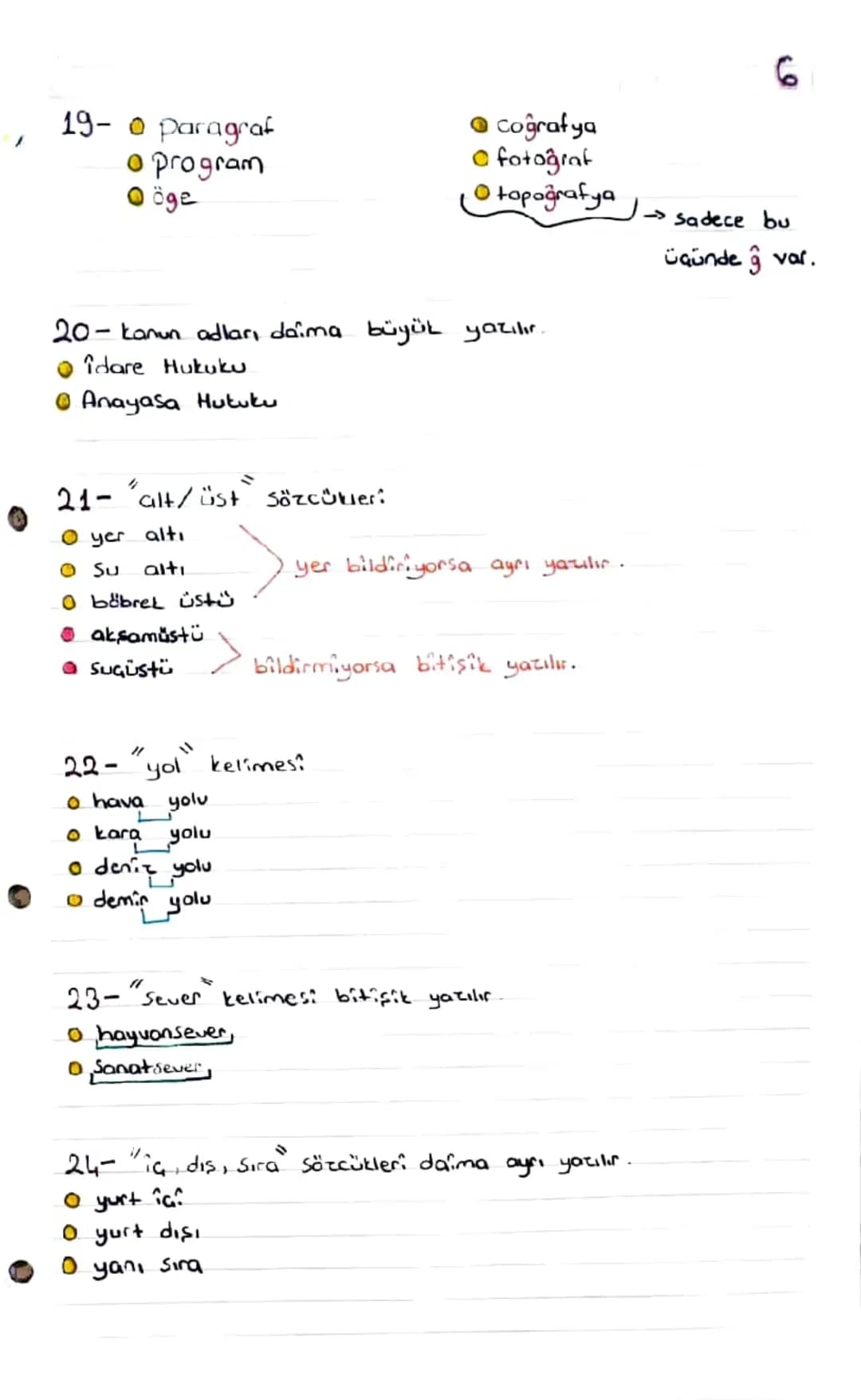 - anekdot
- apandisit
- gerobik
- rötuş
YATIM KURALLARI
- art arda
- iddia
- egzor
- inisiyatif
Türkçe
1
8
restoran
boy bos
- komodin
- h