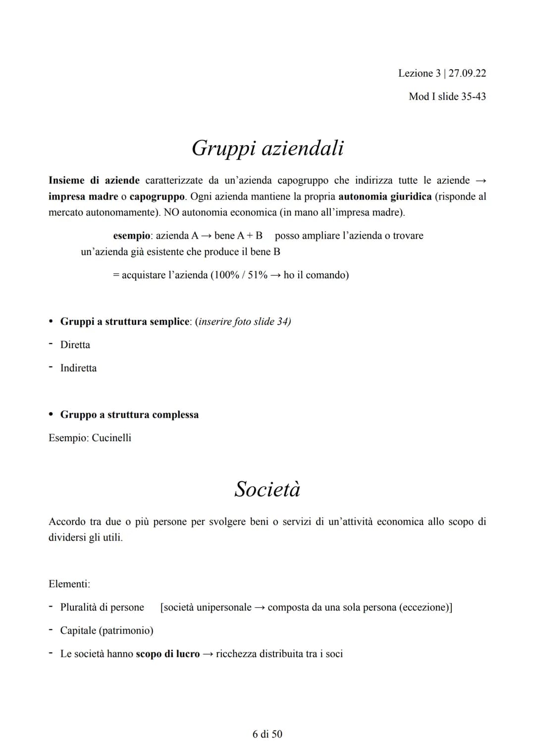 # ECONOMIA AZIENDALE
Modulo 1
Lezione 1 | 21.09.22
Mod I slide 1- 24
Economia aziendale = scienza
* Scienza ECONOMICA → ricchezza
*