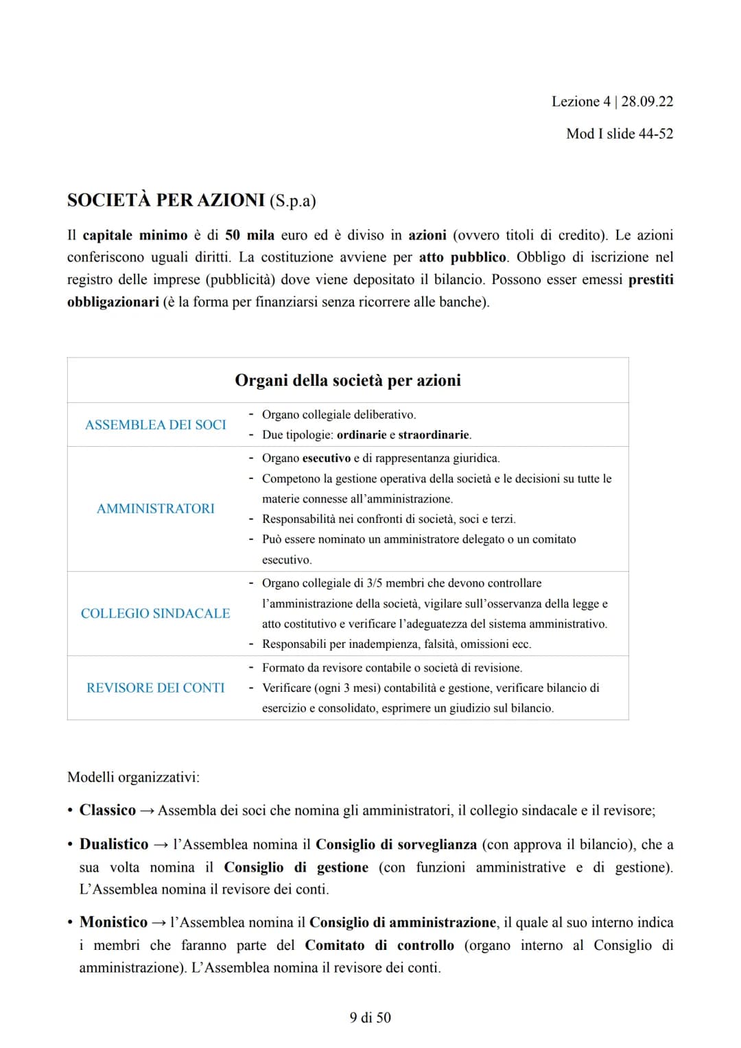# ECONOMIA AZIENDALE
Modulo 1
Lezione 1 | 21.09.22
Mod I slide 1- 24
Economia aziendale = scienza
* Scienza ECONOMICA → ricchezza
*
