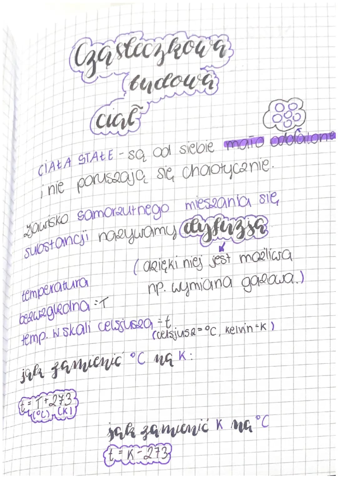 # Ozasteczkow a
(budowa)
cial
CIAŁA STAŁE Są od siebie mało oddalona
i nie poruszają się, chaotycznie.
Gawisko samorzutnego mieszania