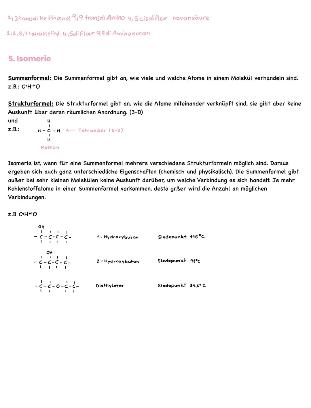 # Organische Chemie
Die organische Chemie ist die Chemie des Kohlenstoffs. Die Besonderheit des Kohlenstoffs ist, dass
er quasi unendlich o