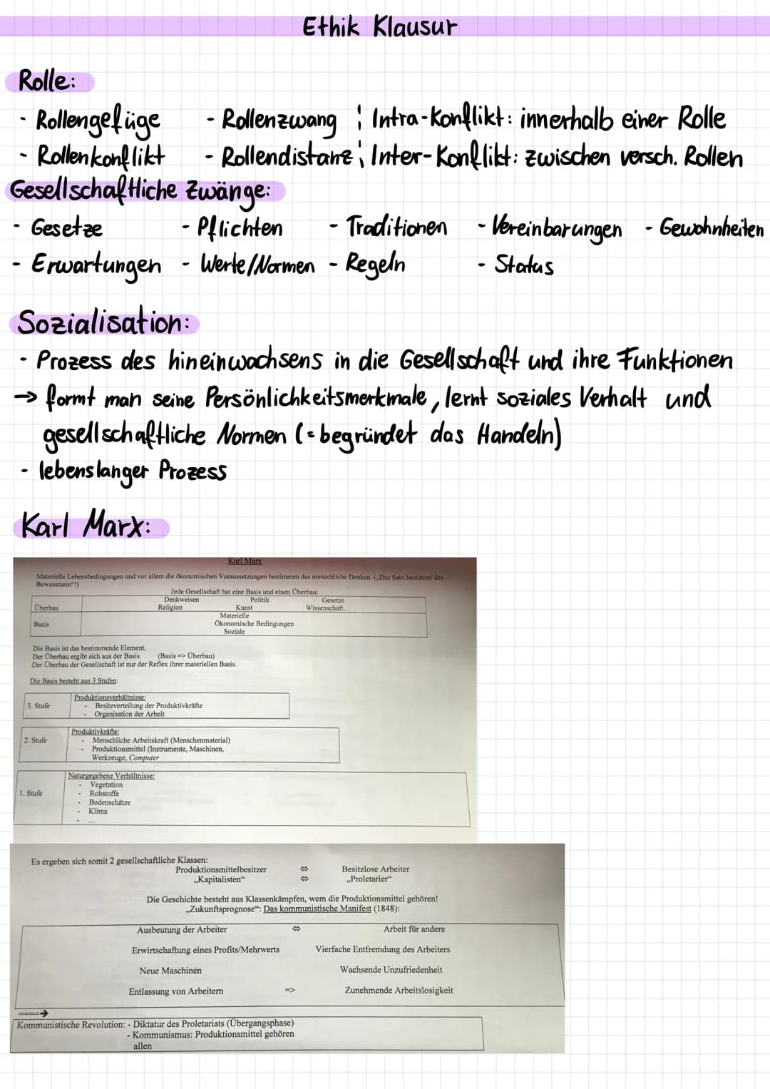 # Ethik Klausur
21.10.20
# Geschichte des Freiheitsbegriff:
Antike: freie Bürger Sklaven Neuzeit: (Luther) Freiheit als inneres Reich
↓
M
