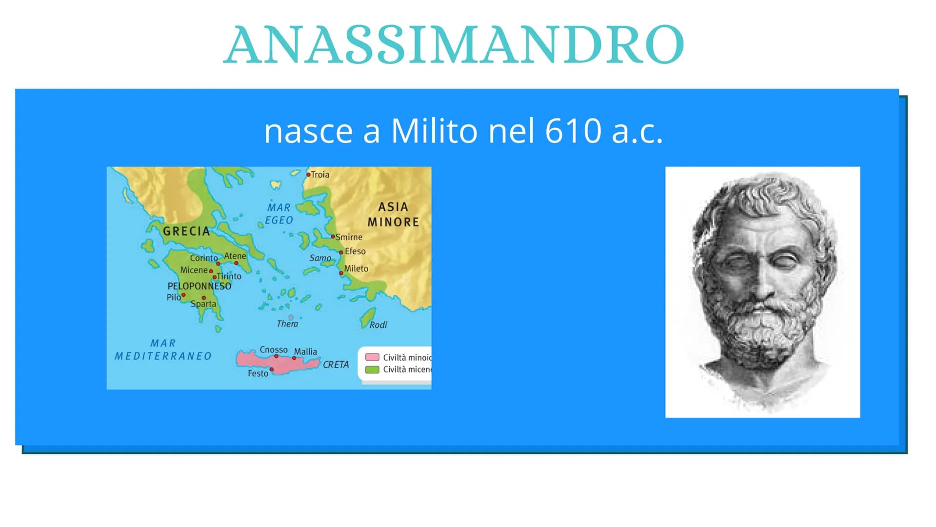 # FILOSOFIA
l'amore per la sapienza # NASCITA DELLA FILOSOFIA
TALIA
ILLIRIA
* Città della Grecia
* Principali colonie greche
* Ter