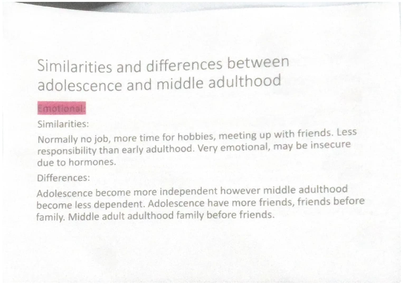 Adolescence 9-18 Physical development
Facial hai
bodily changes
one-chan
both sourts
-gain weight
-body hair
-puberty
-acne
-lost all baby