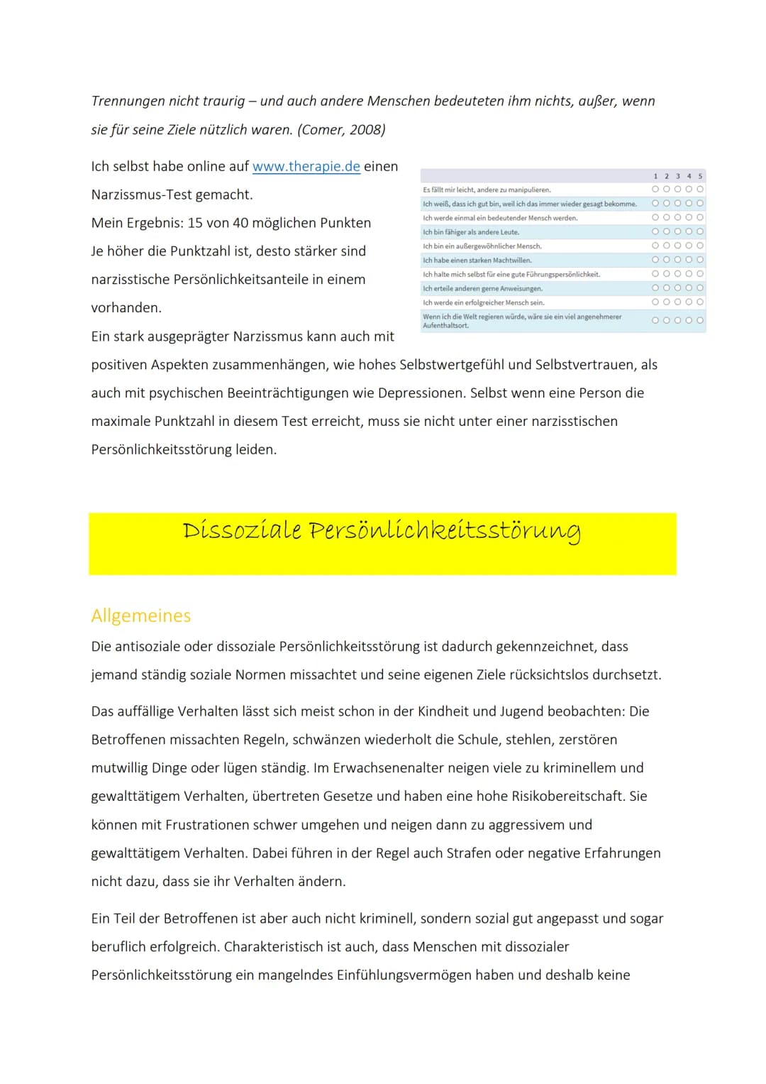 # PERSÖNLICHKEITSSTÖRUNGEN
Bei einer Persönlichkeitsstörung handelt es sich im Allgemeinen um stabile denk und Handels
Muster die so extrem