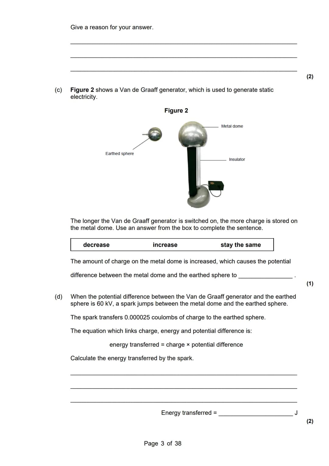 revise
with
harry
AQA Physics
Topic 2: Electricity
Master Booklet
Answer the questions that are given to you, and you
can use the mark sch