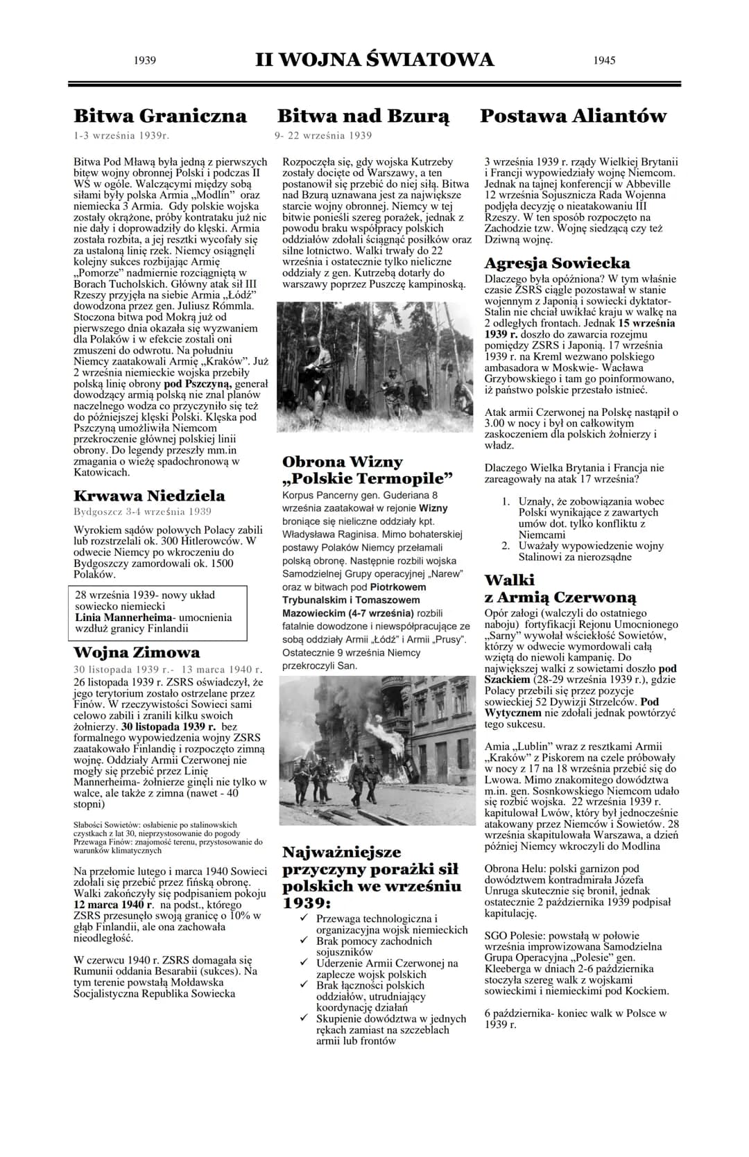 # II WOJNA
# ŚWIATOWA
1939-1945
# Napaść III Rzeszy na
# Polskę
Marzec sierpień 1939
Od sierpnia pnia 1939 г. sytuacja polityczna w
Europi