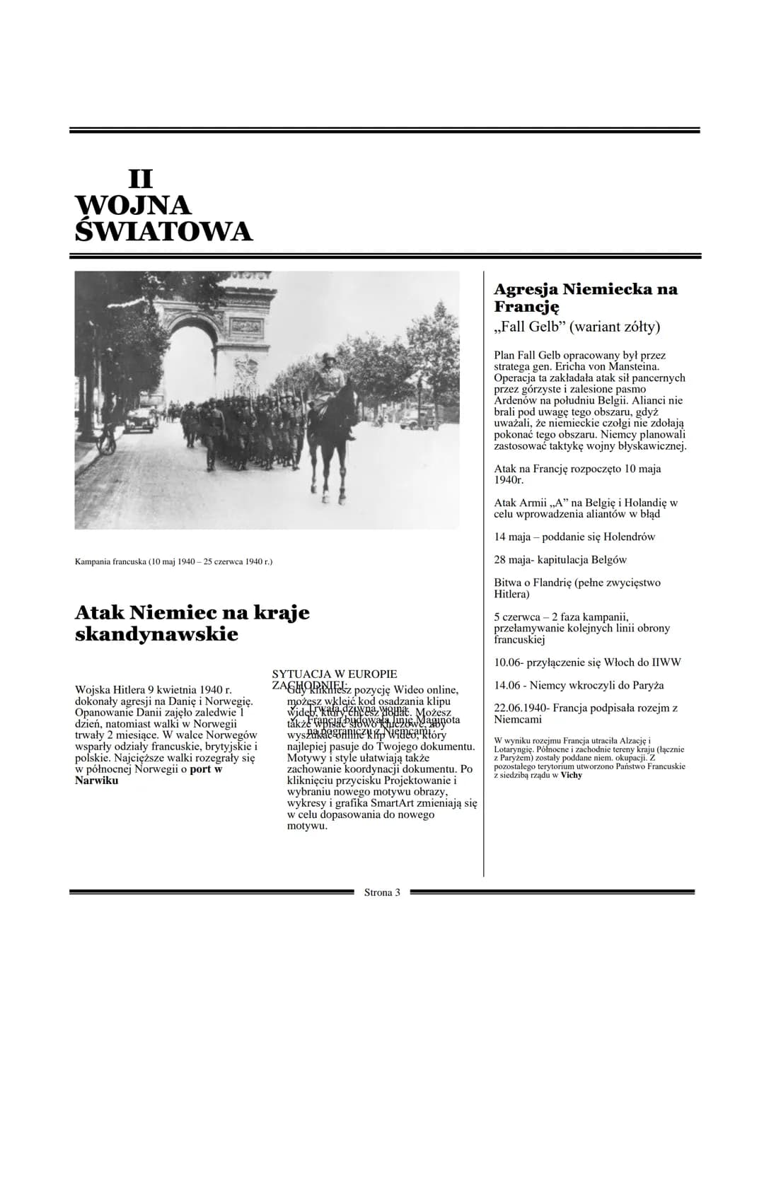 # II WOJNA
# ŚWIATOWA
1939-1945
# Napaść III Rzeszy na
# Polskę
Marzec sierpień 1939
Od sierpnia pnia 1939 г. sytuacja polityczna w
Europi