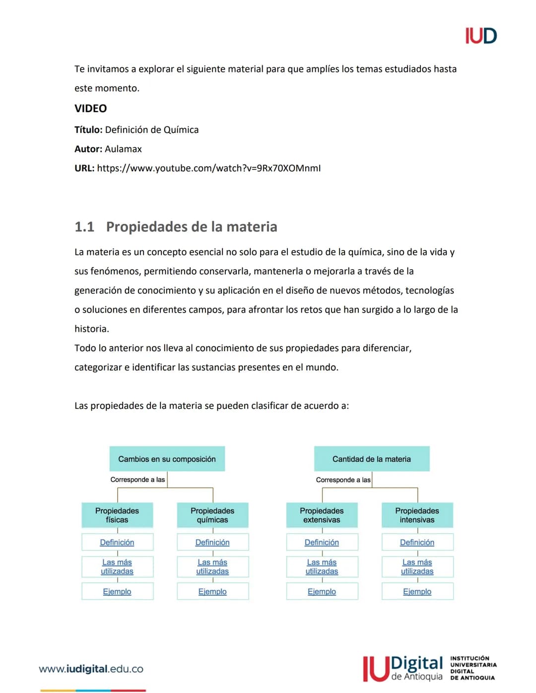 Desarrollo de contenido
Unidad 1
Generalidades, nociones
fundamentales, la tabla
periódica y el enlace químico
Ingeniería Mecatrónica
JUDigi