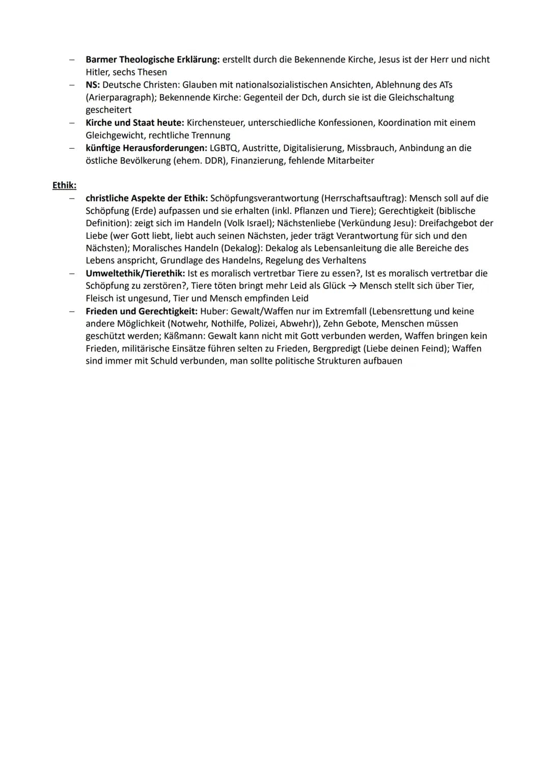 # Evangelische Religion - Abitur 2023 GK Lernzettel
# Theologie:
## Gottesbilder:
### AT:
- Gott als Schöpfer: Genesis → hat die Welt gemac