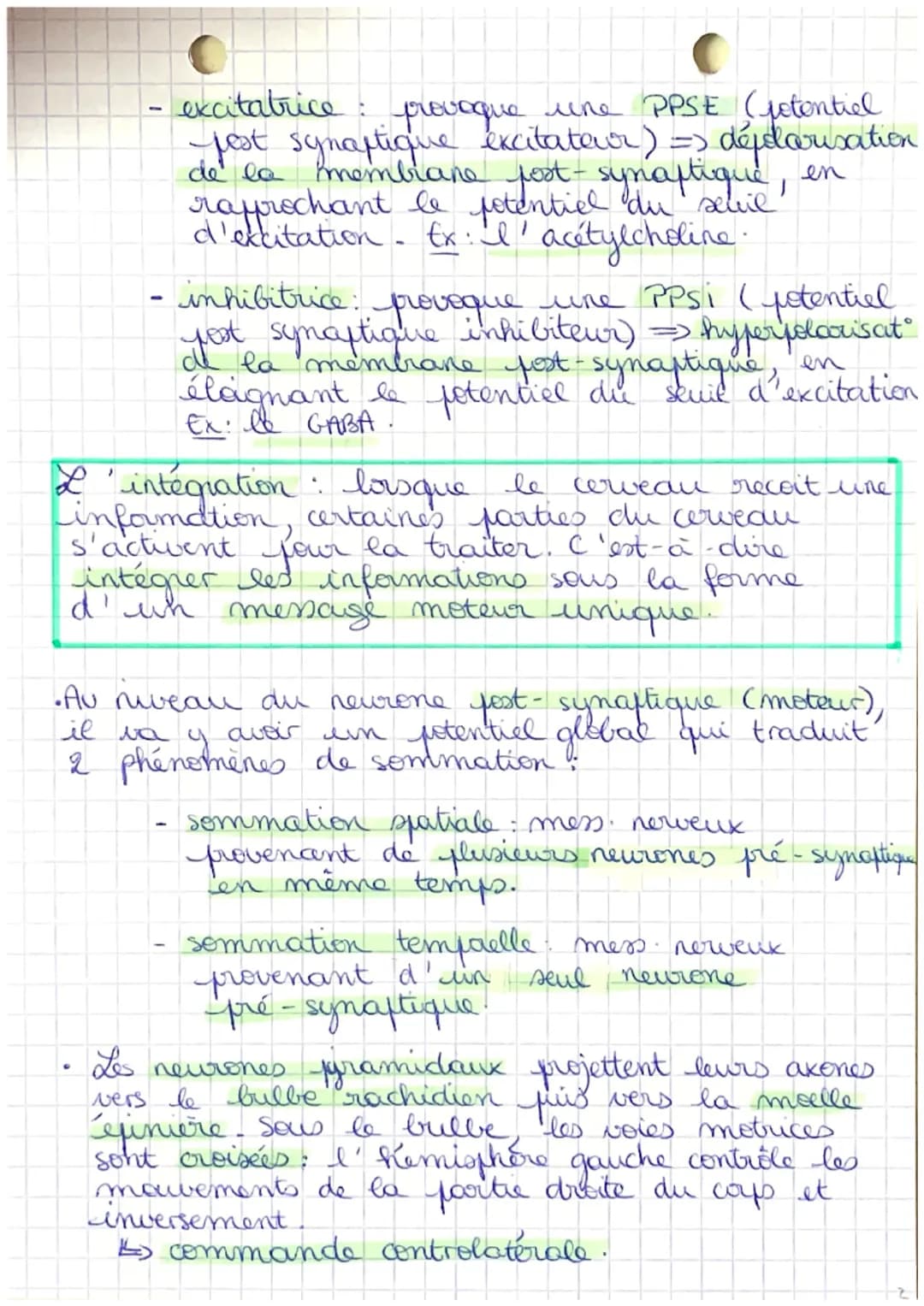 # Coys humain et
santé.
C
# Chapitre 2: cerveau et mouvements volontaires
| cellules | rôle |
|---|---|
|les astrocytes| interviennent dans