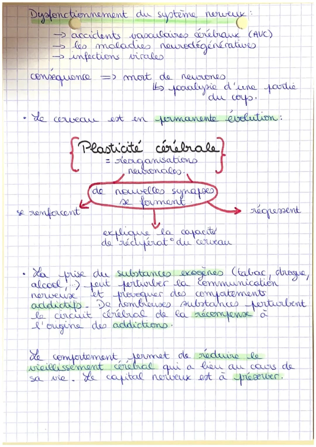 # Coys humain et
santé.
C
# Chapitre 2: cerveau et mouvements volontaires
| cellules | rôle |
|---|---|
|les astrocytes| interviennent dans