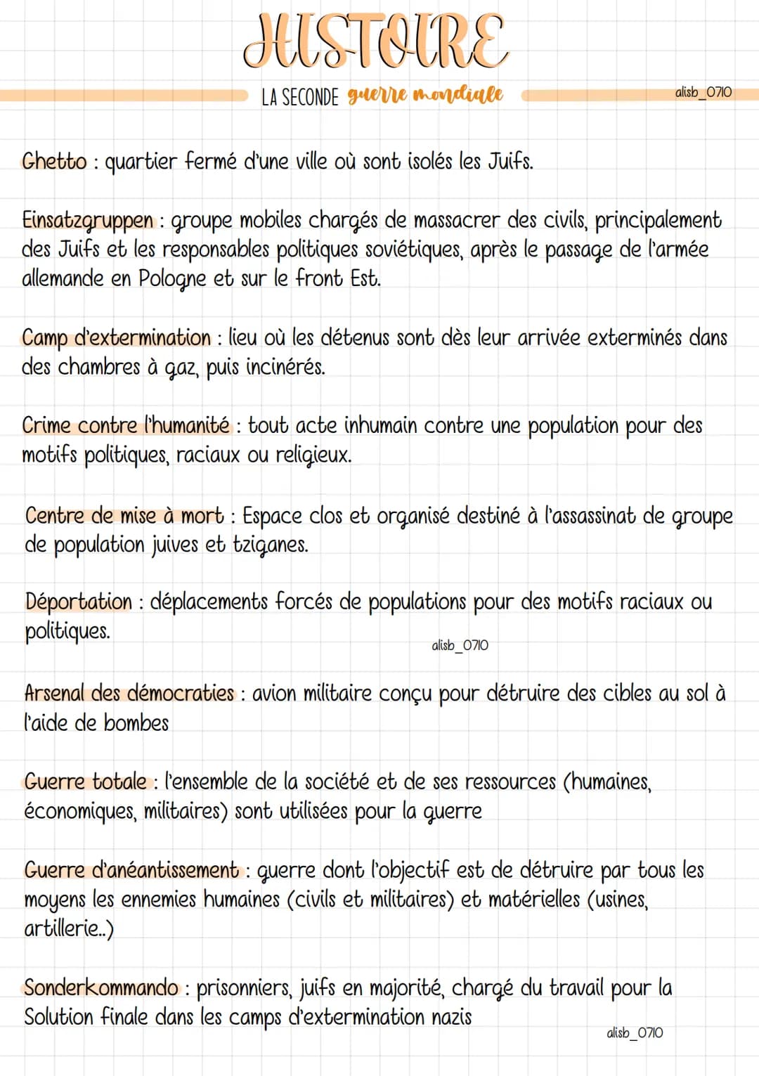 # HISTOIRE
LA SECONDE guerre mondiale
alisb_0710
1939
1940
1941
1942
1943
1944
1945
Victoire de l'Axe
Le
tournant de
la guerre
Reconquêt
