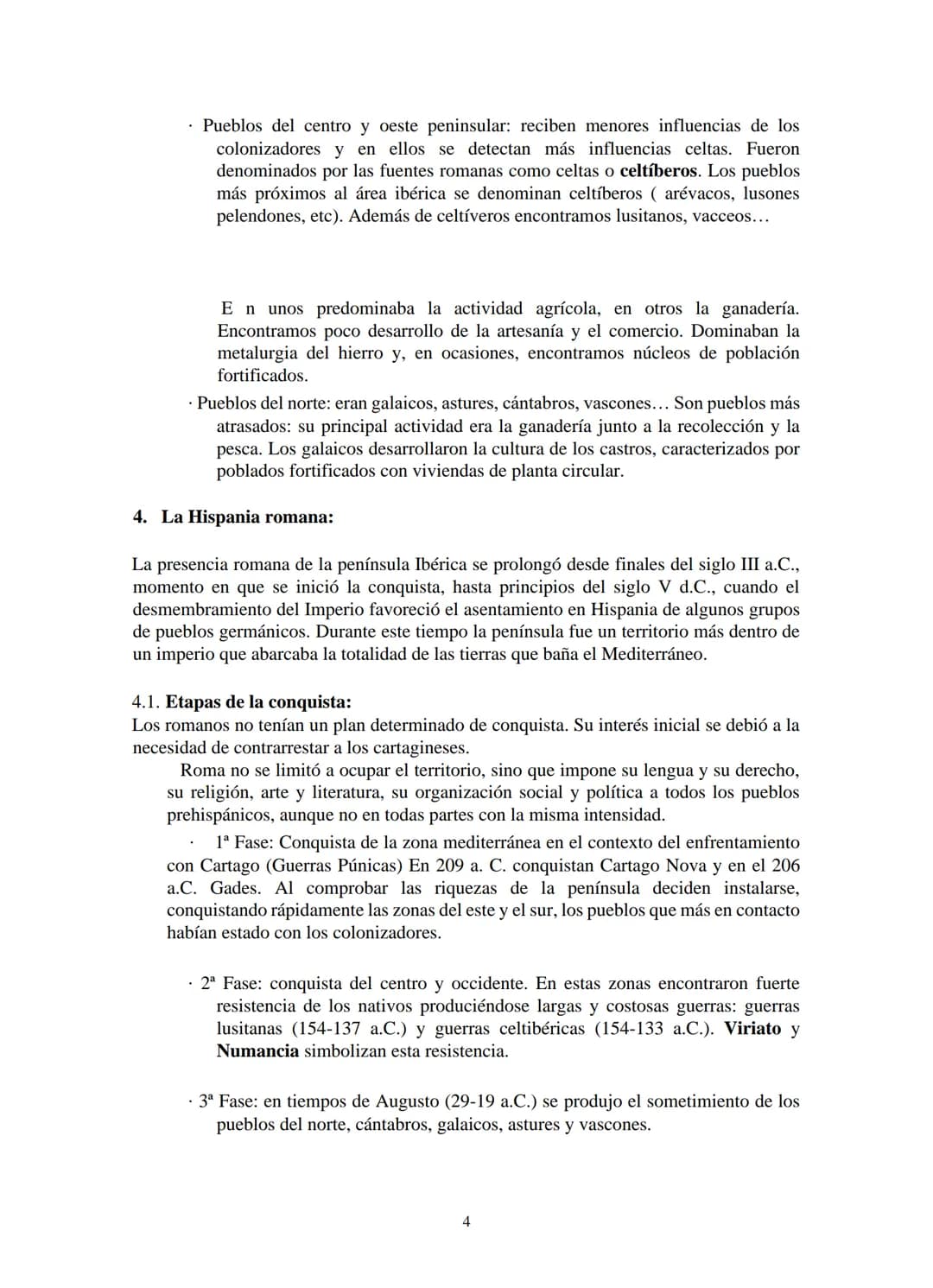 # TEMA I. LAS RAICES. LA HISPANIA ROMANA.
1. Prehistoria.
Los primeros representantes del género homo llegaron a lo que hoy es España hace