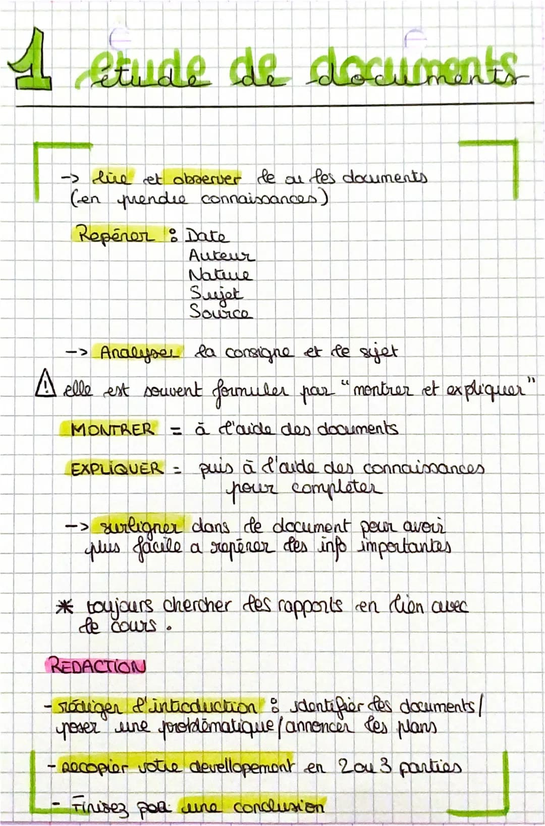 # 1 etude de documents
-> live et observer de ou les documents
(en prendre connaissances)
Repérer: Date
Auteur
Native
Sujet
Source
-> Ana