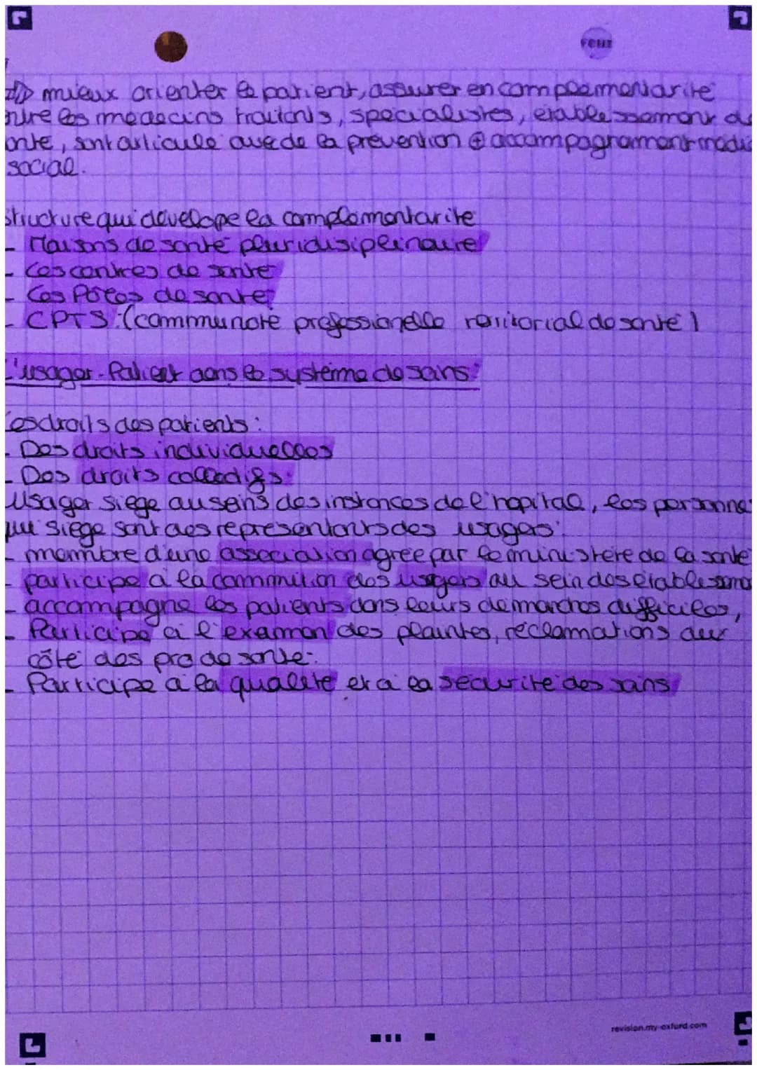 # Chapirrey le spraine ve
soins
Lifferentes composantes et organisatiσης
systeme de soins ensemble des organisations, des adeurs er
es pra