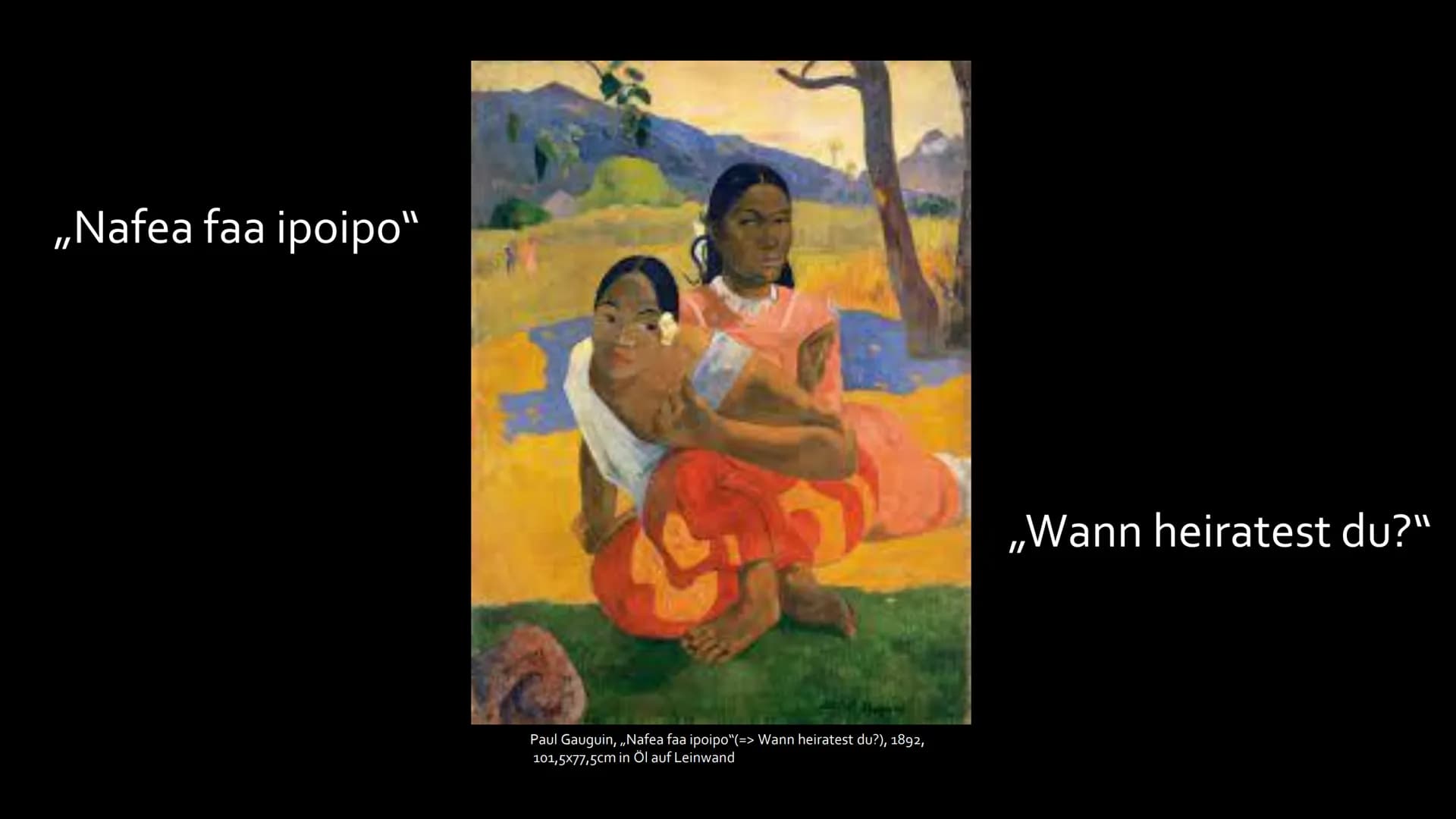 # Paul Gauguin
> Mitbegründer des Post-Impressionismus und
Wegbereiter des Expressionismus Gliederung
1. Paul Gauguin
2. Tahiti
3. Bilder