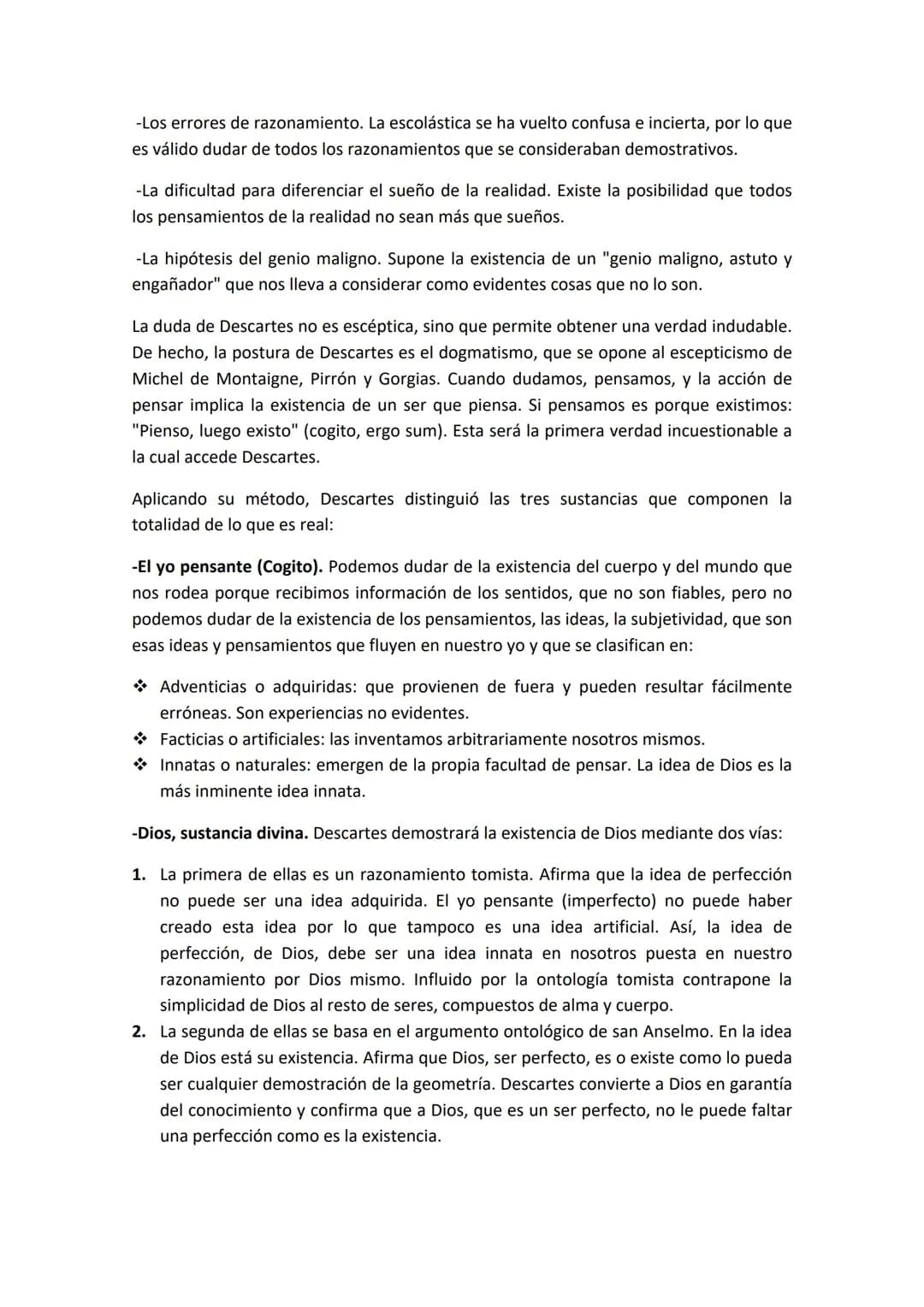 # RENÉ DESCARTES
Descartes era racionalista, por lo que afirmaba que "todo lo que sé, es verdad". Sin
embargo, pronto se preocupó por la fu