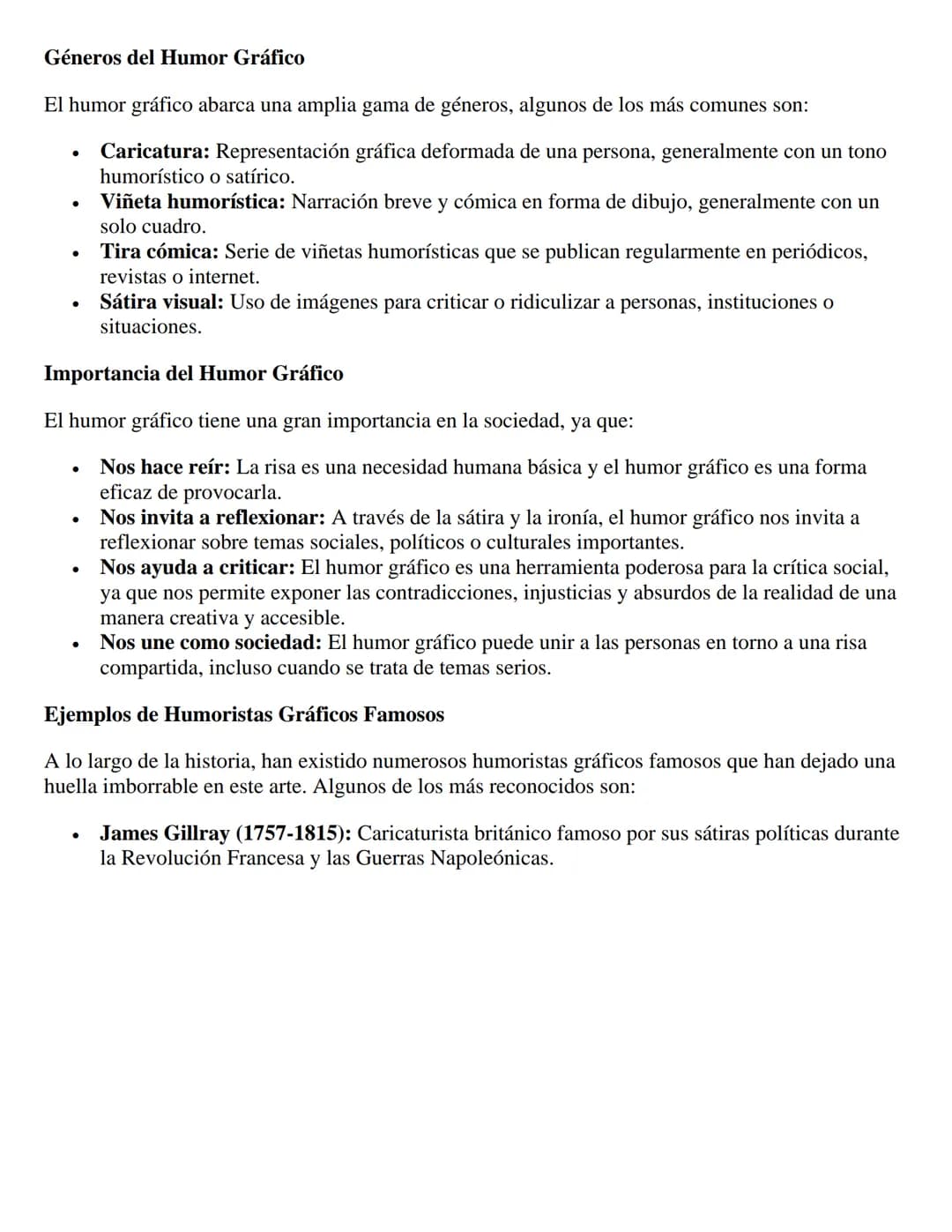 # El Humor Gráfico: Un Lenguaje Universal para
la Risa y la Reflexión
El humor gráfico, también conocido como caricatura, historieta humorí