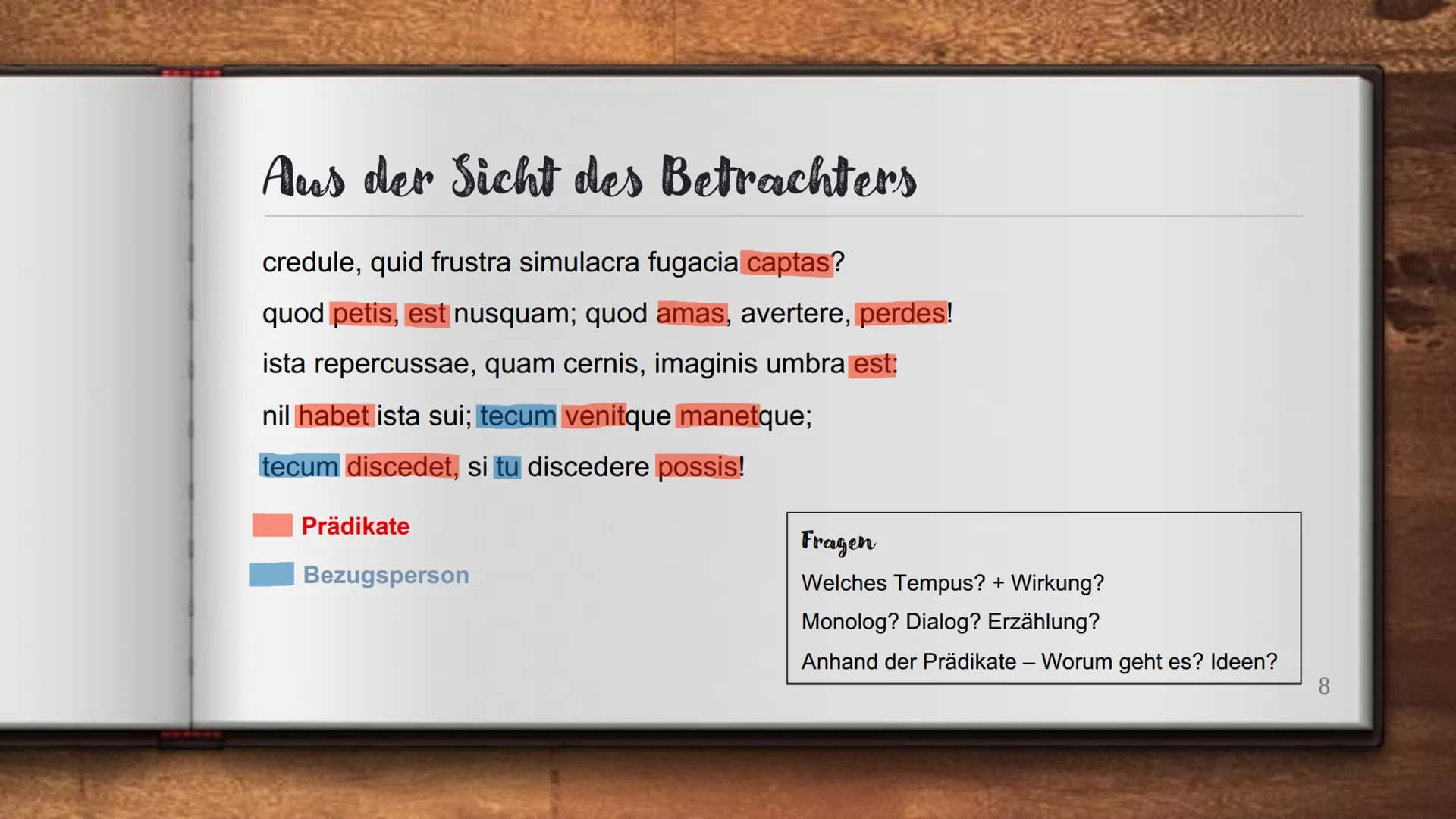 # NARCISSUS UND ECHO
- vier verschiedene / ähnliche Verwandlungen - # Gliederung
- Vorgeschichte
- Echo
- Junos Bestrafung und ihre Tücken