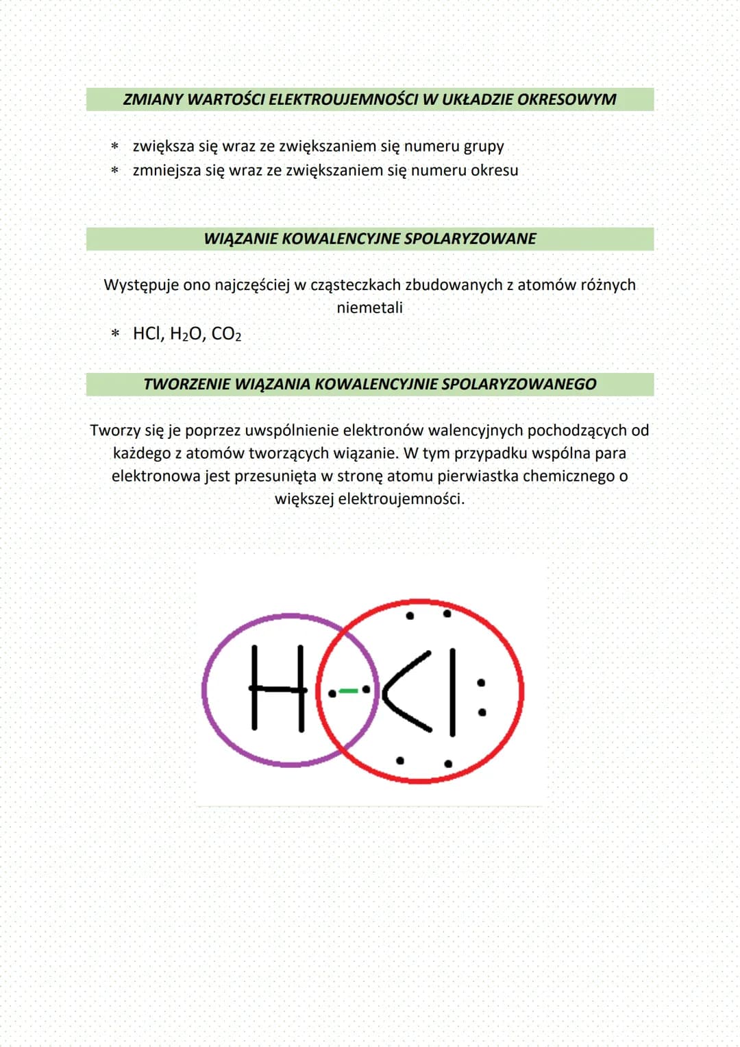 # WIĄZANIA KOWALENCYJNE
CHEMIA
Wiązanie kowalencyjne polega na uwspólnieniu elektronów walencyjnych
pochodzących od każdego z atomów tworzą