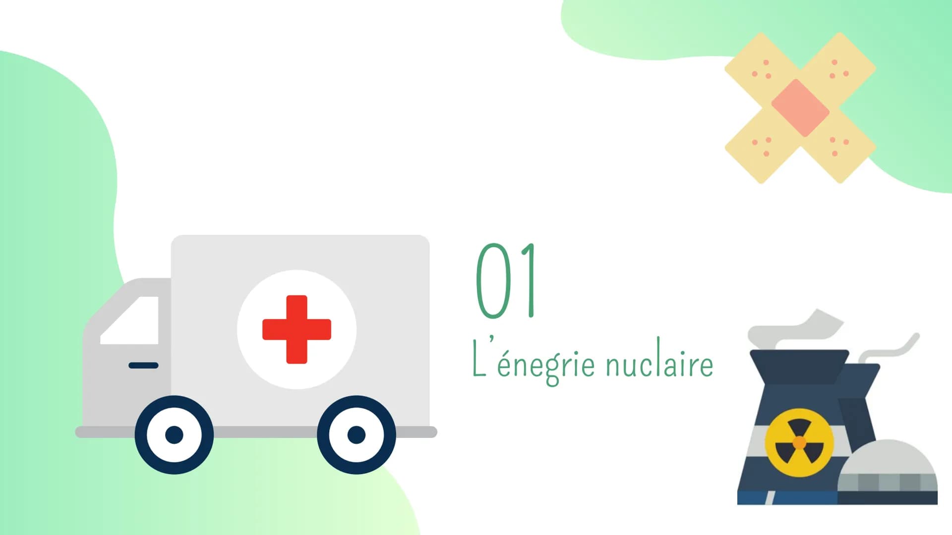 # L'énergie nucléaire et la médecine
Lafa mohamad # Introduction
Quand on pense a l'energie nucleaire, on a toute suite une
image de grande