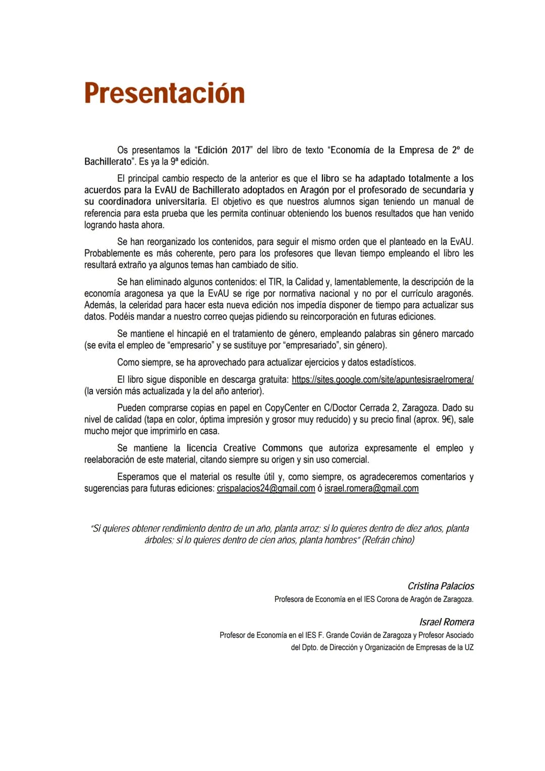 # Economía
de la Empresa
2º de Bachillerato
Edición 2017
Diego Rivera "Detroit Industry" (North) Título: Economía de la Empresa. 2º de B