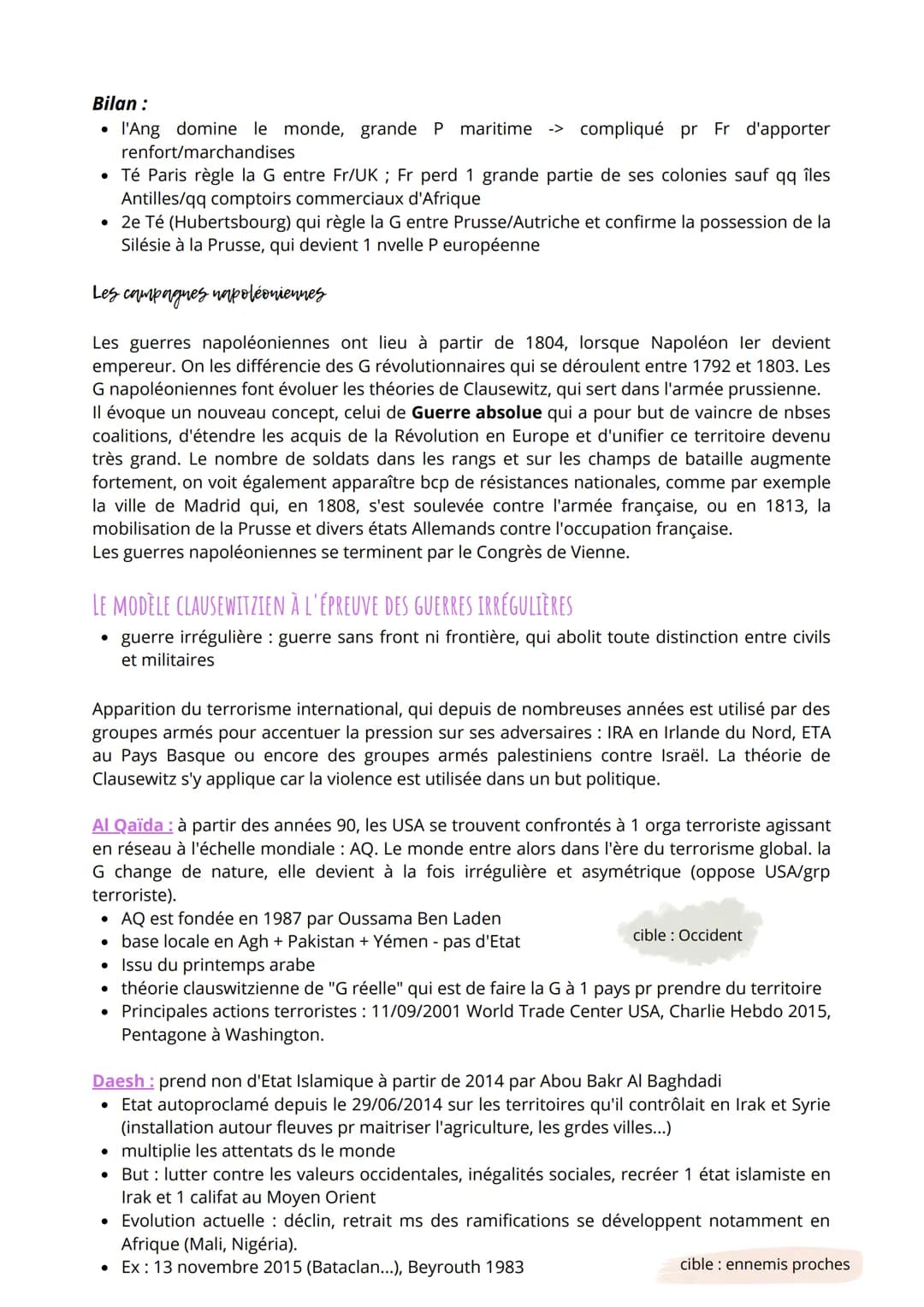 # HESSP theme 1: Faire la guerre faire la paix conflits et résolutions.
INTRODUCTION
Traditionnellement, la guerre est définie comme une si