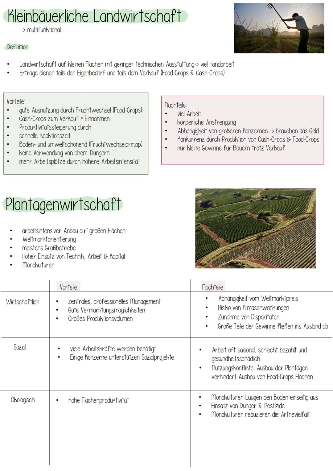 # Erdkunde
LANDWIRTSCHAFT Inhaltsfeld 3:
Landwirtschaftliche
Strukturen in verschie-
denen Klima- und Vege-
tationszonen
Landwirtschaftlic