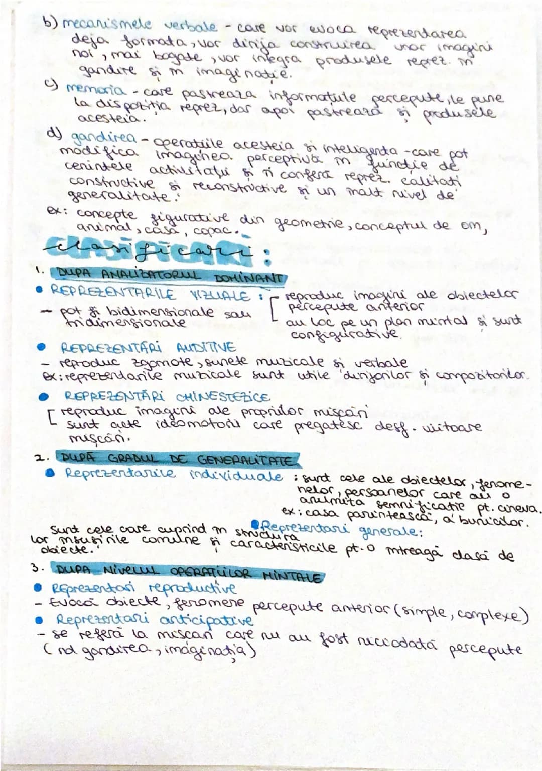 procese pritive cognitive
senzoriabe
PROCESELE COGNITIVE SENDORIALE
| I Senzatia | II Perceptia | III Reprezentarea |
| ----------- | -----