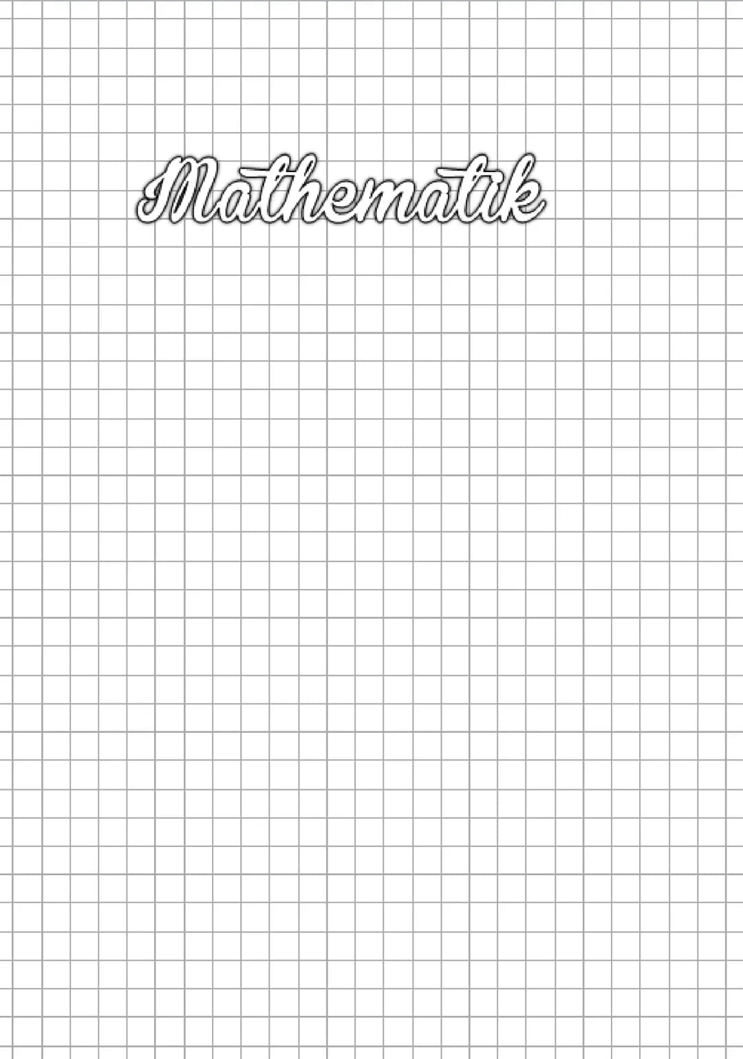 # Mathematik