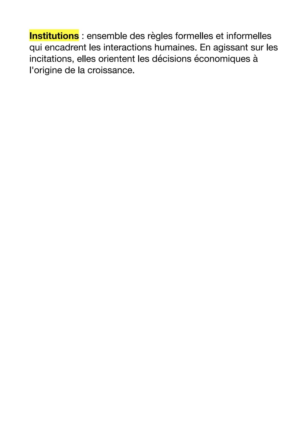 # QUELS SONT LES SOURCES ET LES DÉFIS DE LA
CROISSANCE ÉCONOMIQUE ?
1. Qu'est-ce que la croissance économique
et quelles sont ses sources?