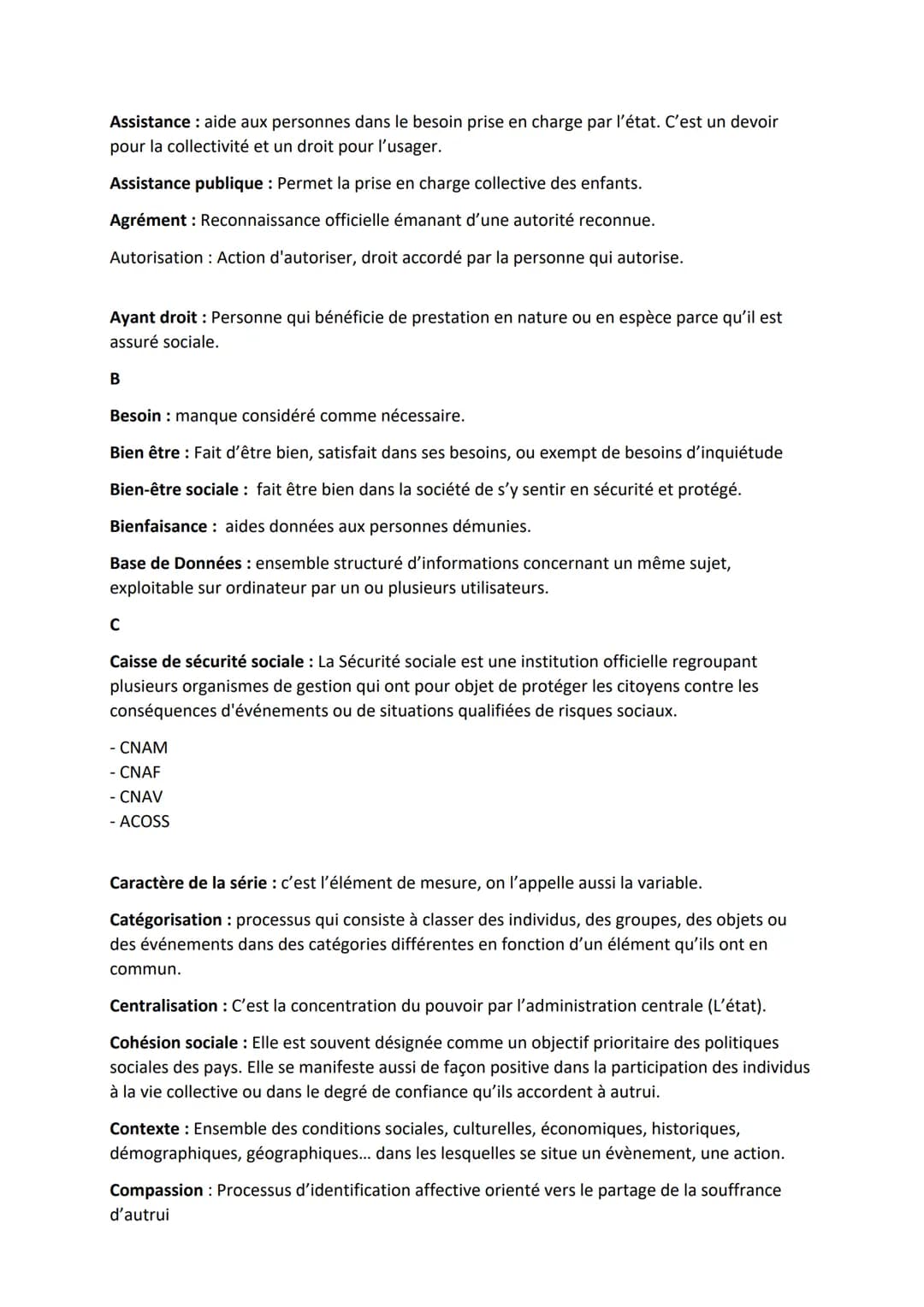 A
Accompagnement social: moyen de l'action sociale qui favorise l'insertion et l'autonomie
des usagers en établissant en relation contractu