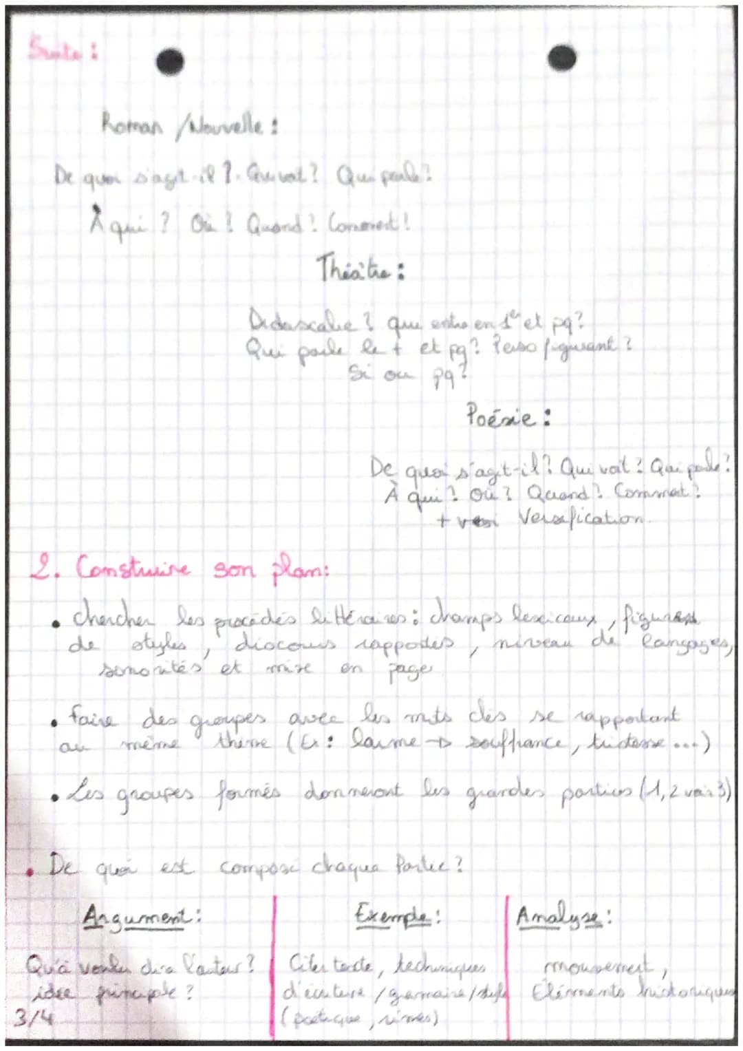 Frangais.
MÉTHODE
POUR FAIRE UN COMENTAIRE DE TEXTE
Introduction:
•Presentation du texte et de l'autour: siecle
nom, titre de l'oeuvre, g