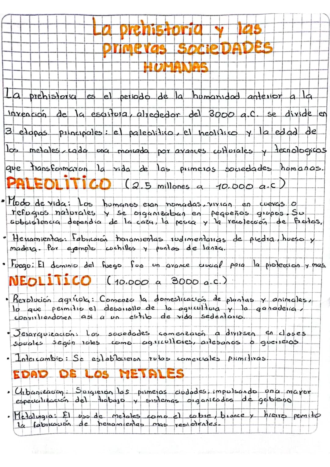# La prehistoria
La prehistoria y las
primeras SocieDADES
HOMANAS
La prehistoria es el periodo de la humanidad anterior a la
invención de