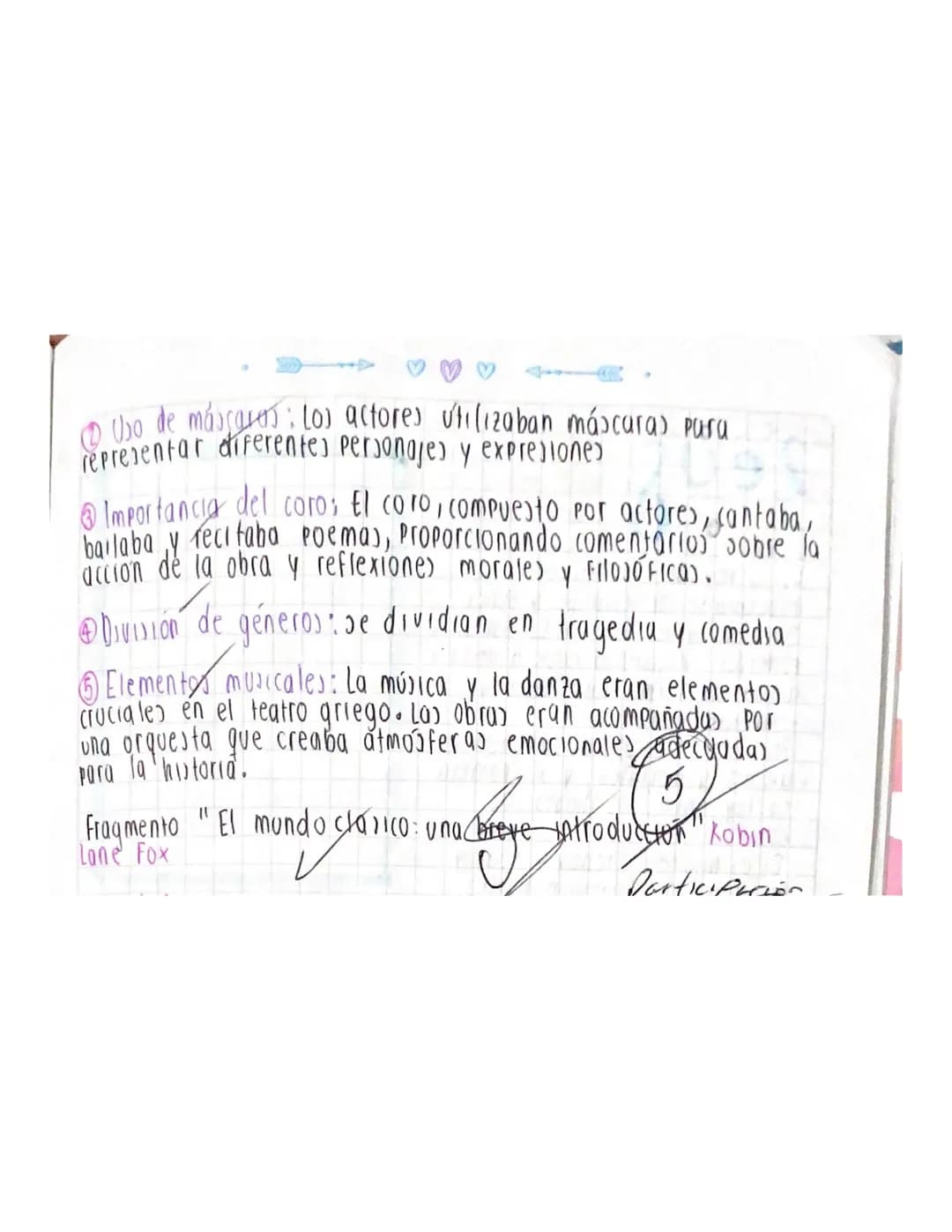 ♡♡♡
¿Qué es el teatro griego?
Er leatro qiiego es una forma de arte y expresión escenica
que se origino en la antiqua Grecia. Se caracteri