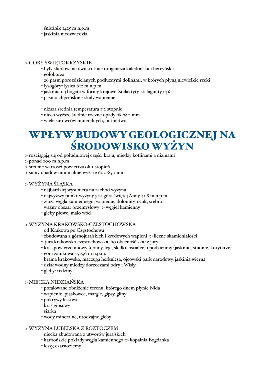 II. ZWIĄZKI MIĘDZY ELEMENTAMI
ŚRODOWISKA PRZYRODNICZEGO
ZRÓŻNICOWANIE ŚRODOWISKA TATR
> duże różnice wysokości wysokości względnych, strome