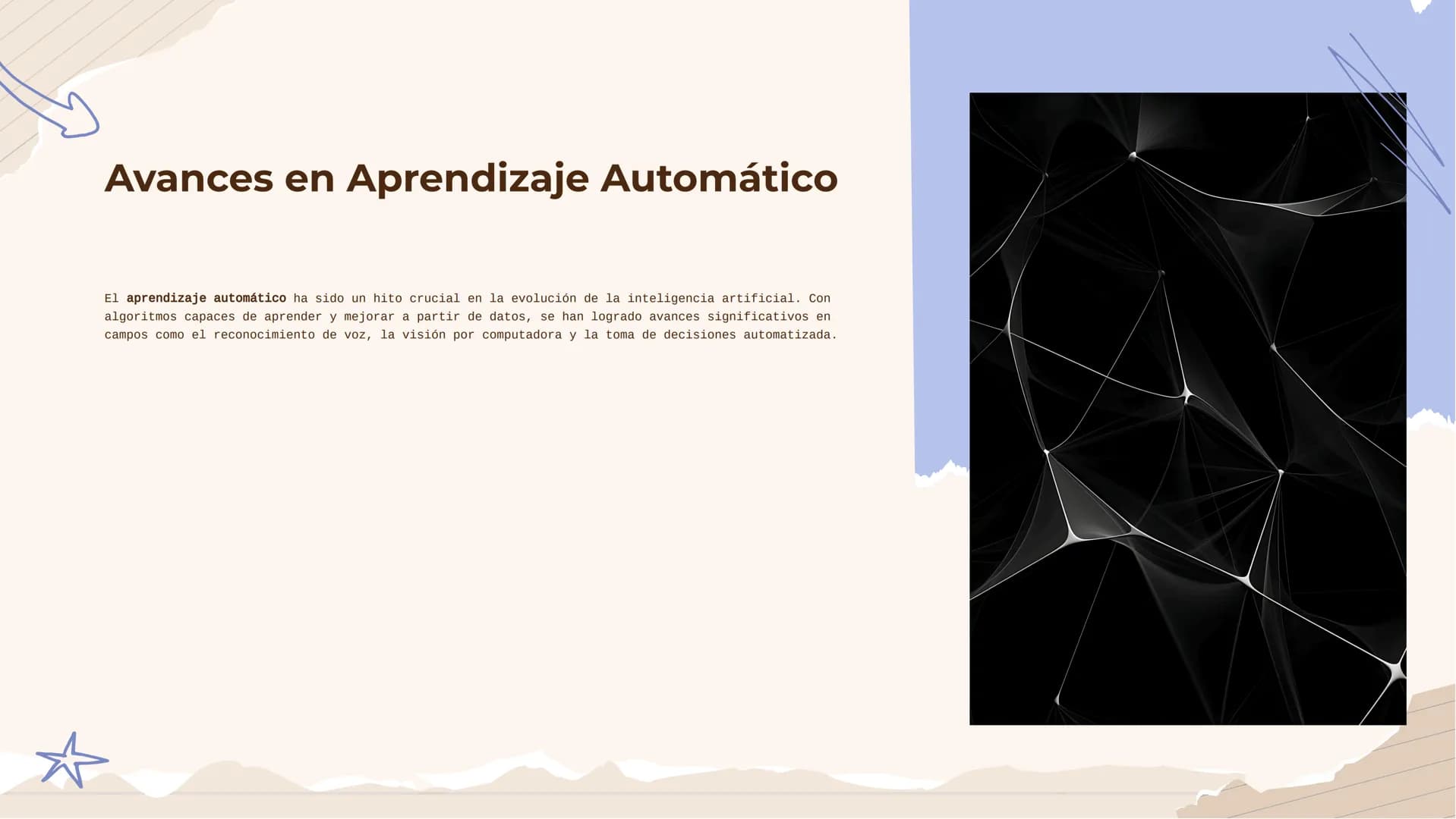 # La Evolución de las
## Inteligencias Artificiales
a lo largo de la Historia # Introducción
La inteligencia artificial ha evolucionado sig