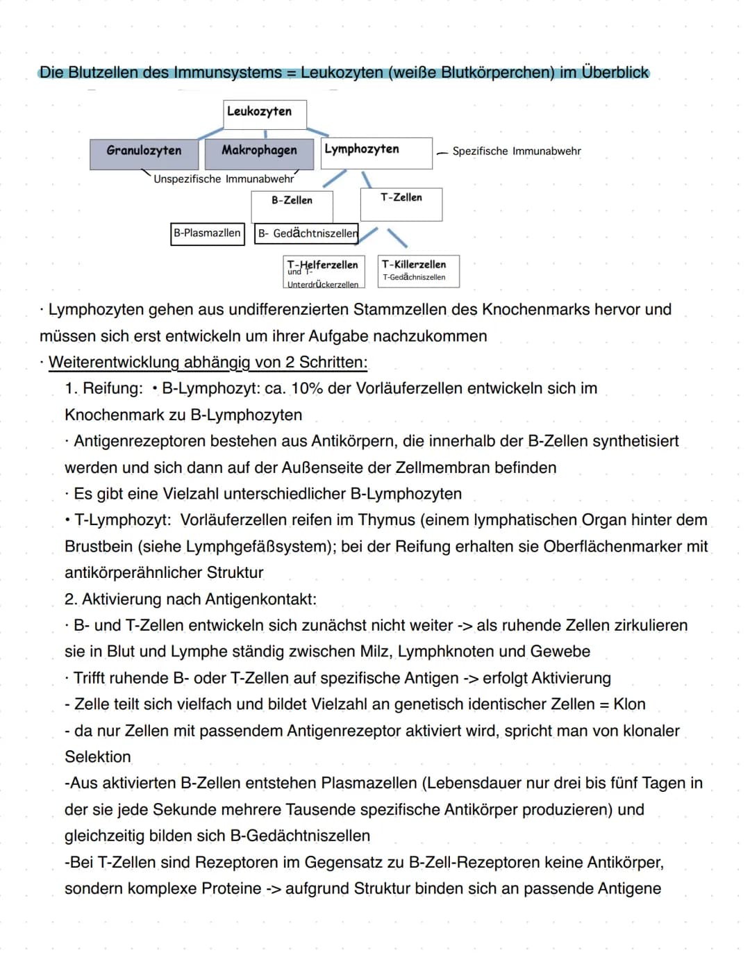 # Immunbiologie
Grundlagen des Immunsystems
= Teilbereich der Biologie, der sich mit biologischen und biochemischen Grundlagen der
körperlic