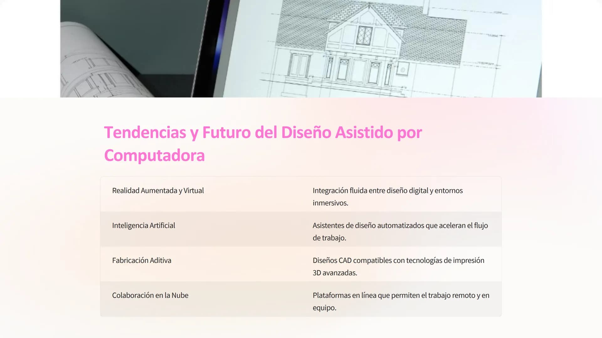 # Diseño Asistido por
Computadora
Avanzado
Explore el mundo del diseño asistido por computadora a un nivel
avanzado. Aprende técnicas de mo