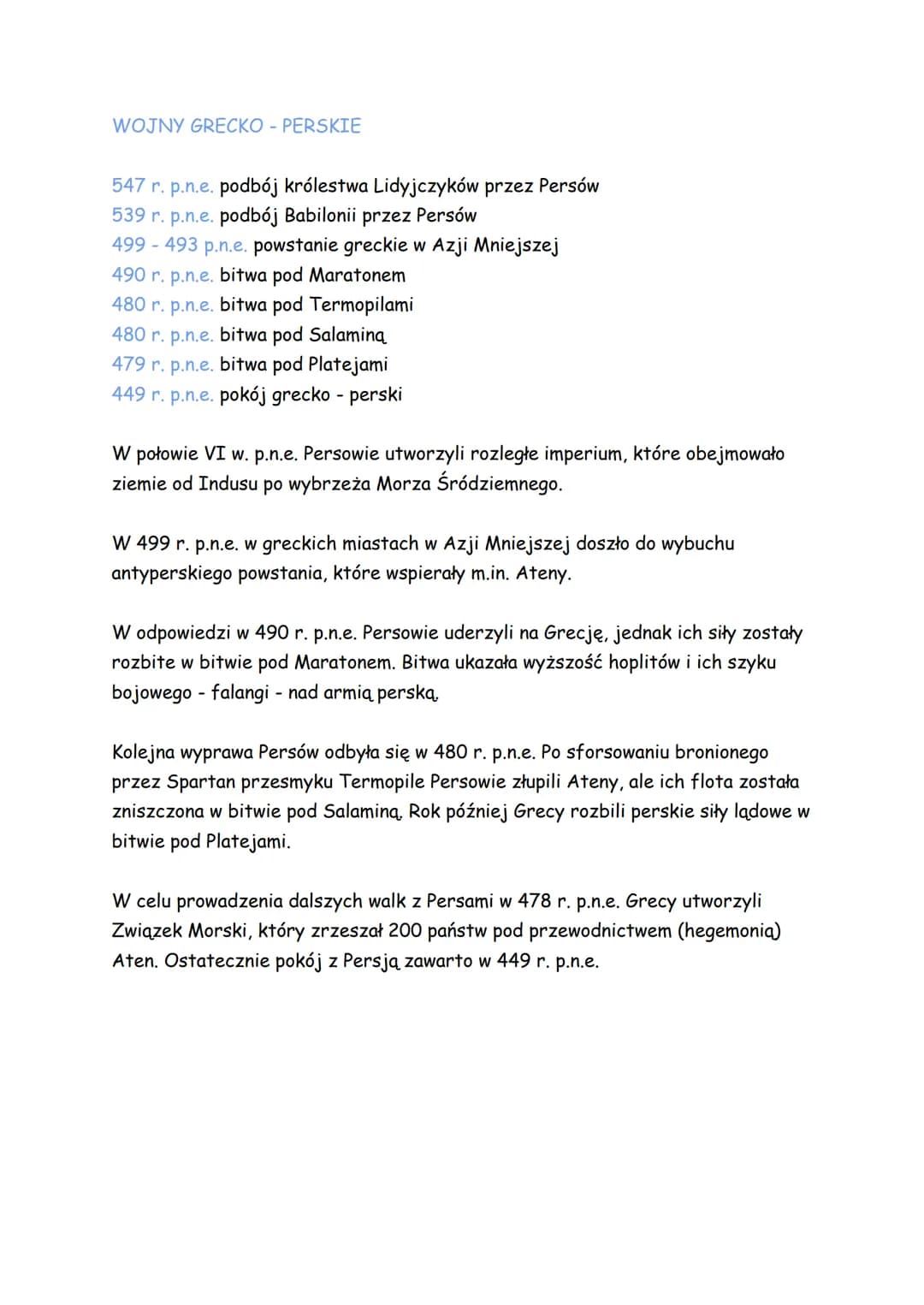 HELLADA I HELLENOWIE
ok. 2000-1200 p.n.e. cywilizacja minojska
ok. 1600-1200 p.n.e. cywilizacja mykeńska
VIII w. p.n.e. powstanie pierwszyc