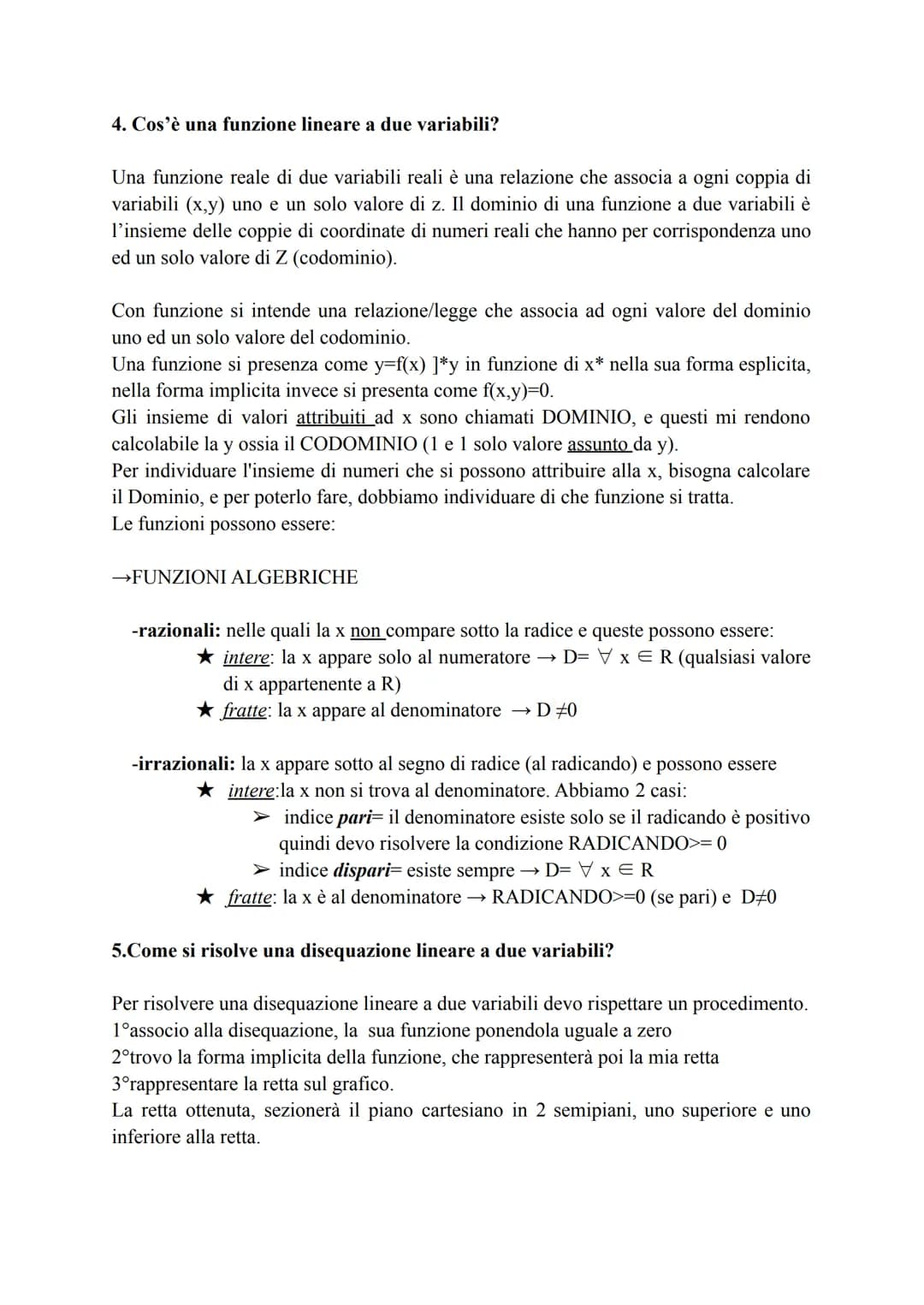 # LA PROGRAMMAZIONE LINEARE
1. Cos'è la programmazione lineare?
La programmazione lineare è una sezione della ricerca operativa, essa ha u