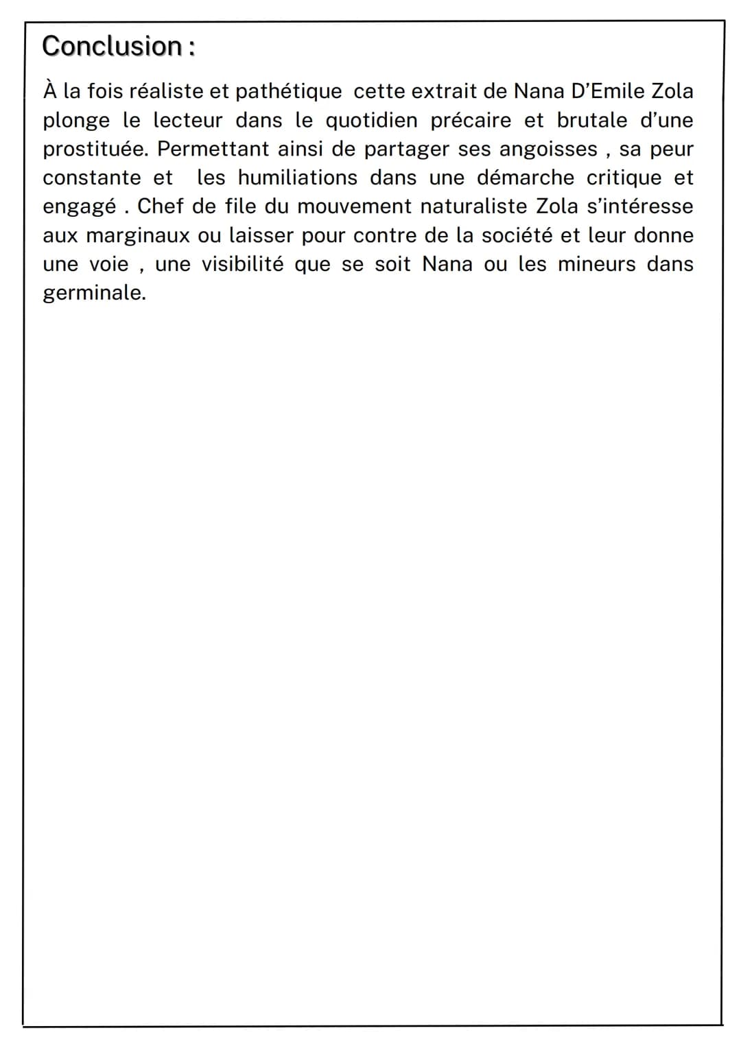 Parcours
Titre / auteur
Personnage en marge, plaisir du Romanesque
Nana d'Émile Zola
Analyse linéaire: Nana
Auteur: Émile Zola
Date: 187