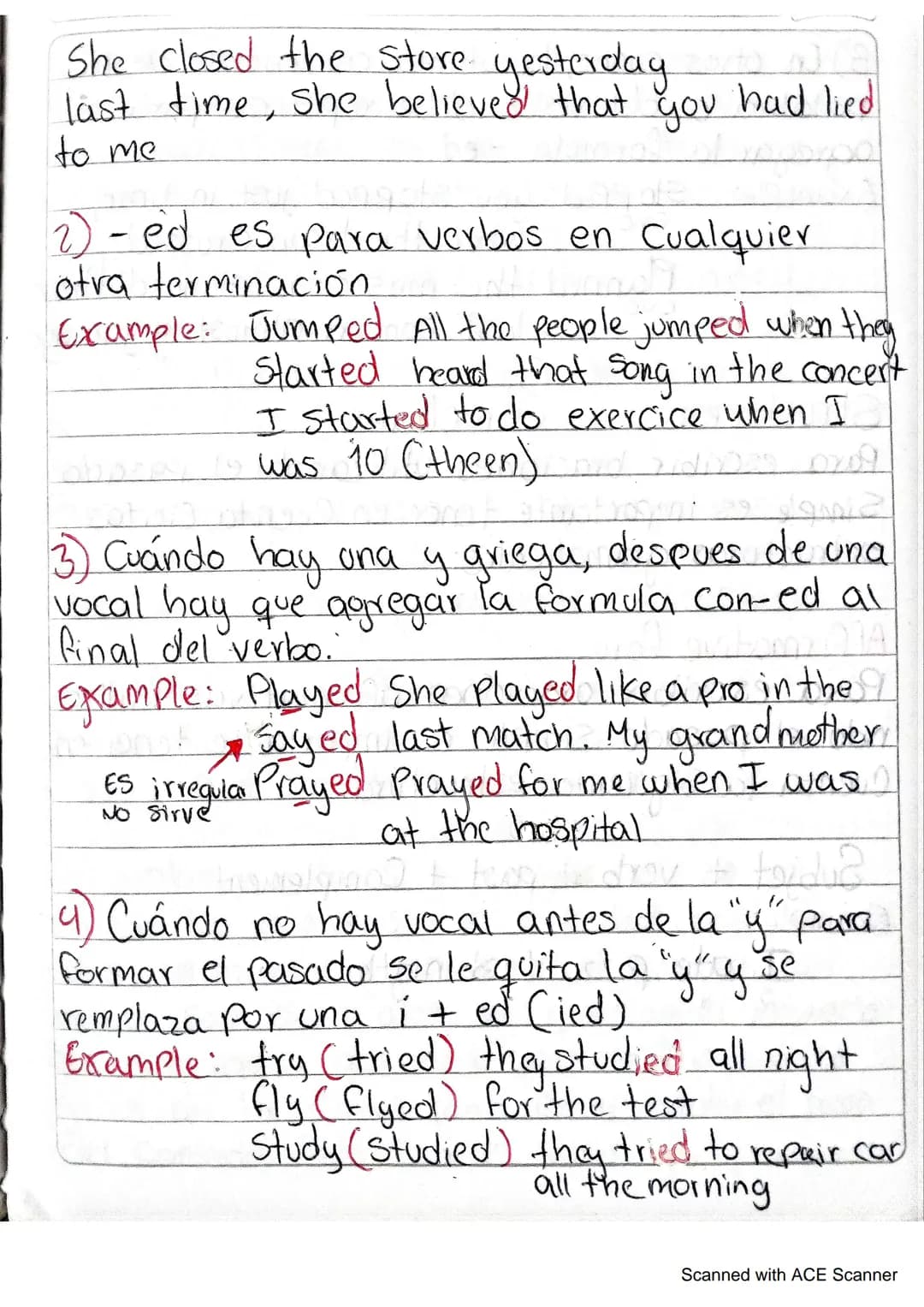 Si
M
PLE
P
A St TENSE
el Past Simple o pasado simple, se usa para
Oraciónes en las que la idea, la oración o
es estado ya se completo. Est