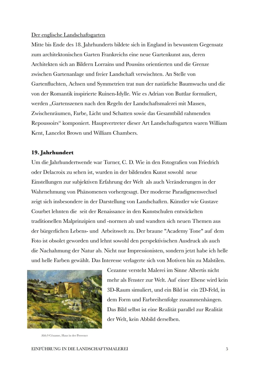 10. Oktober 2021
# Einführung in die Landschaftsmalerei
Der Begriff "Landschaft" leitet sich aus dem Althochdeutschen ab. Er ist seit dem
