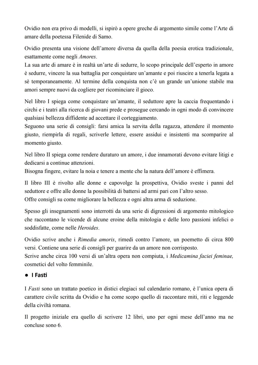 # Publio Ovidio Nasone
* Vita
Nasce il 20 marzo del 43 a.c. a Sulmona, nell'odierno Abruzzo.
Visse gli anni migliori dell'età augustea.
